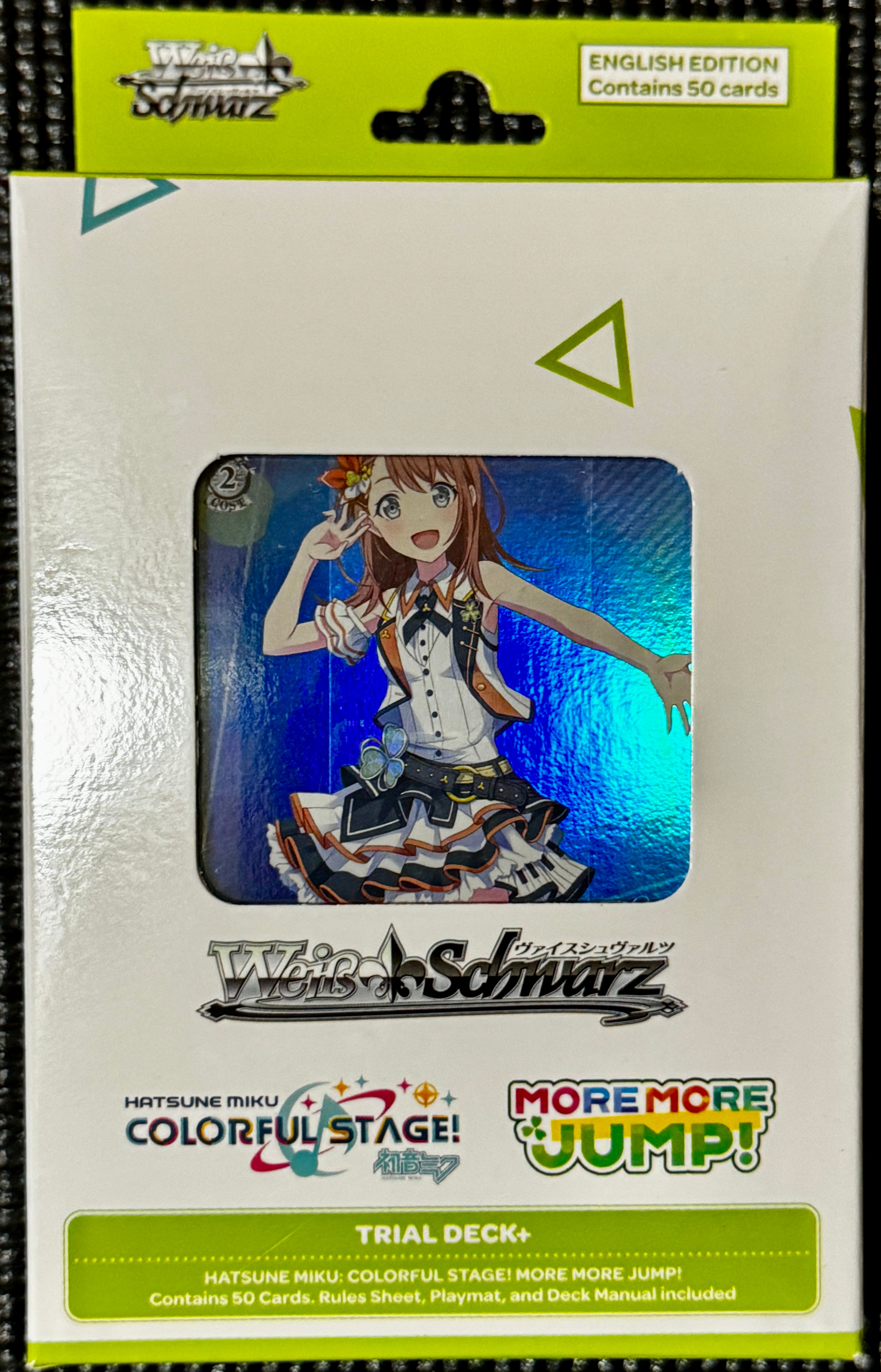 Weiß Schwarz Hatsune Miku Colorful Stage, More More Jump Trial Deck (Green)