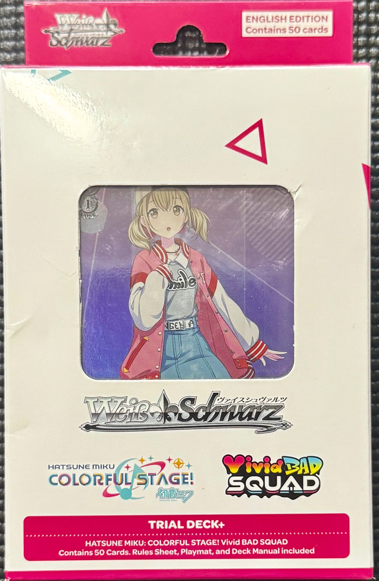 Weiß Schwarz Colorful Stage Vivid Bad Squad Trial (Pink)