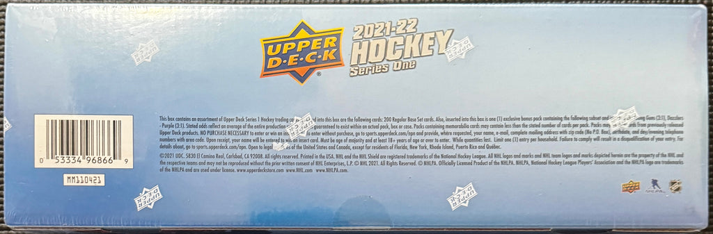 2021-22 Upper Deck Hokey Series 1 (Base Set)