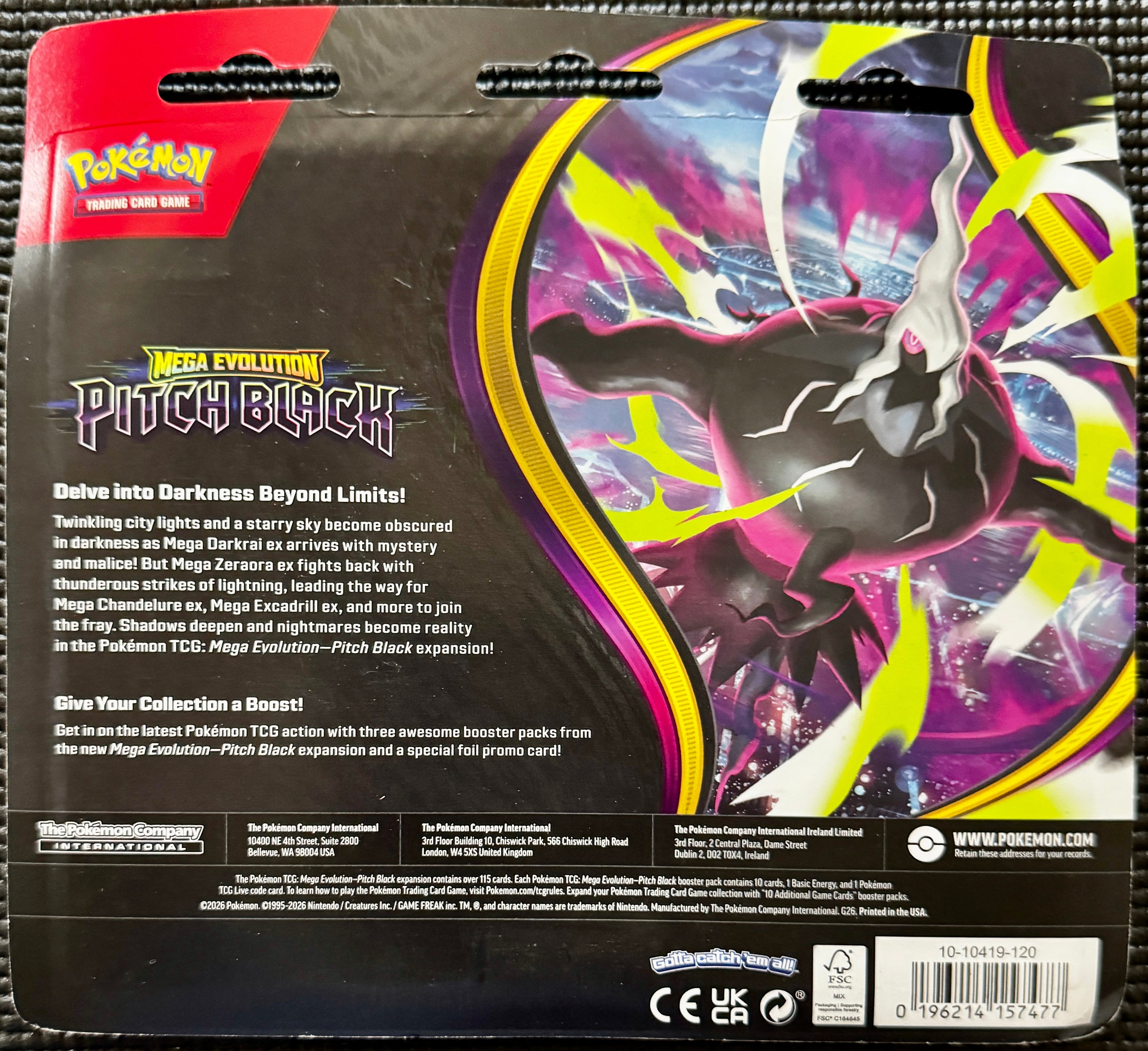 Pitch Black 3-Pack Blister [Binacle]