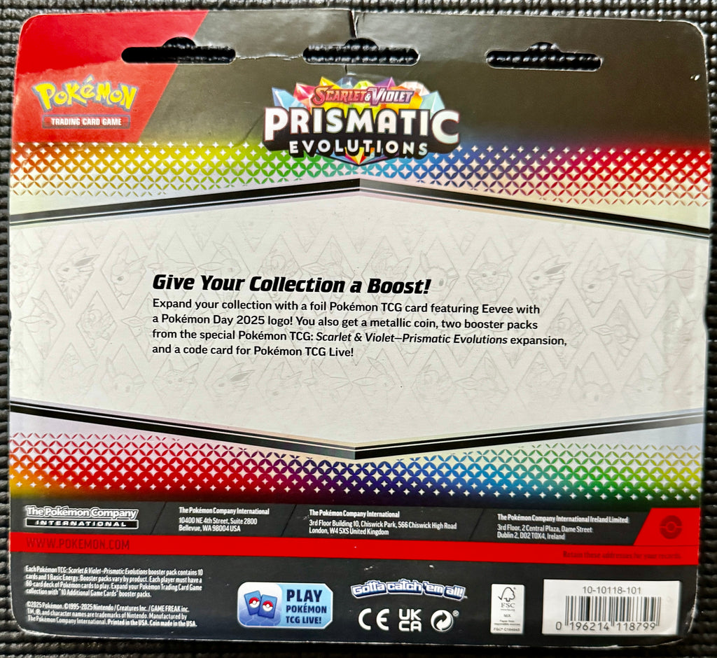 Prismatic Evolutions 2-Pack Blister [Eevee] - SV: Prismatic Evolutions