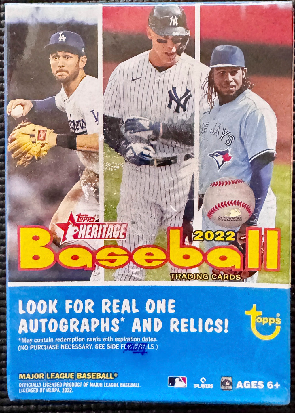2021 Topps Heritage Baseball Blaster Box