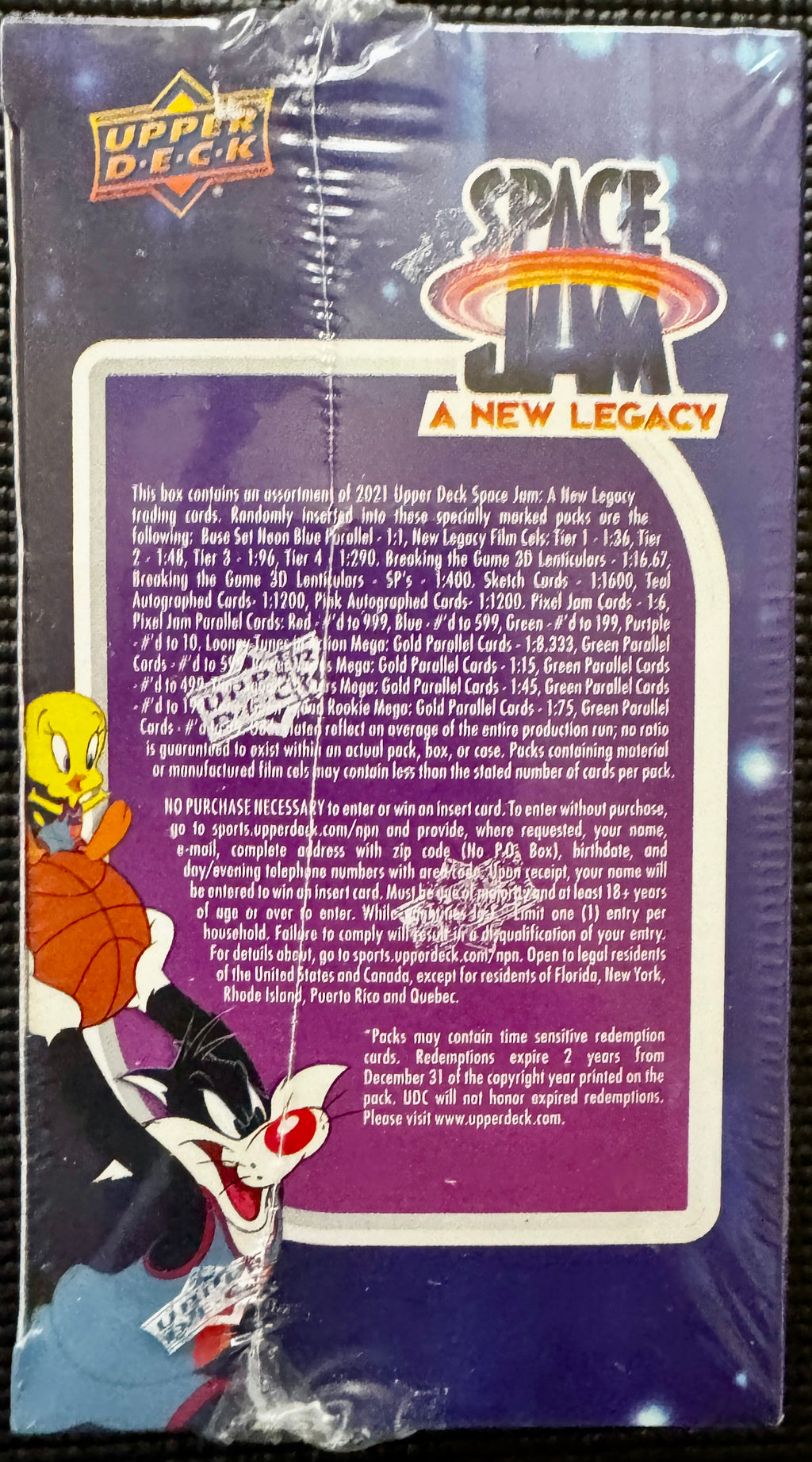 2021 Upper Deck Space Jam A New Legacy Blaster Box