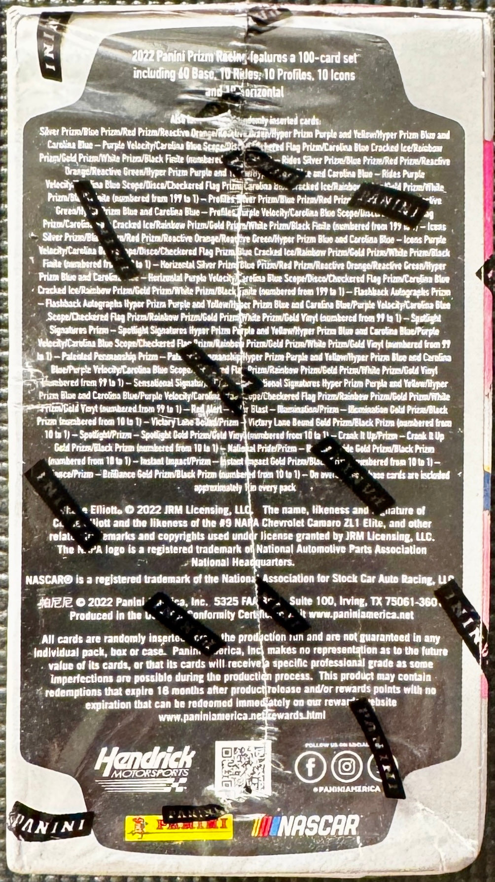 2022 Panini Prizm NASCAR Blaster Box