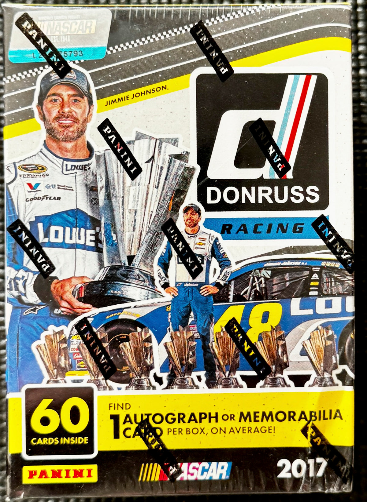 2017 Panini Donruss NASCAR Racing EXCLUSIVE Factory Sealed Blaster Box - AUTO/MEM
