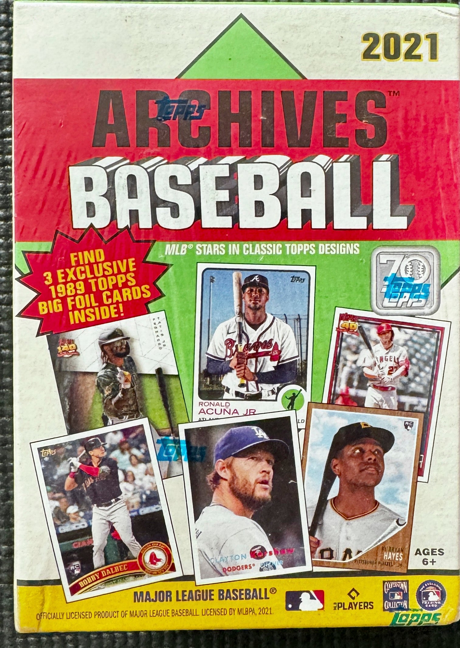 2021 Topps Archives Baseball Blaster Box