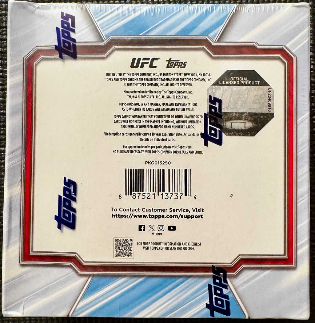 2025 Topps Chrome UFC Mega Box