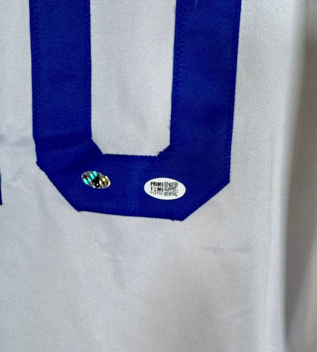 Ron Cey Autographed L.A Dodger Jersey, Dual SOA (Prime Time And Player Holo)