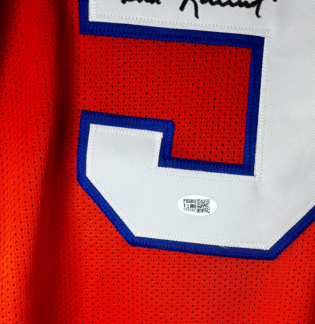 Bill Romanowski Autographed Broncos Jersey, Prime Time SOA