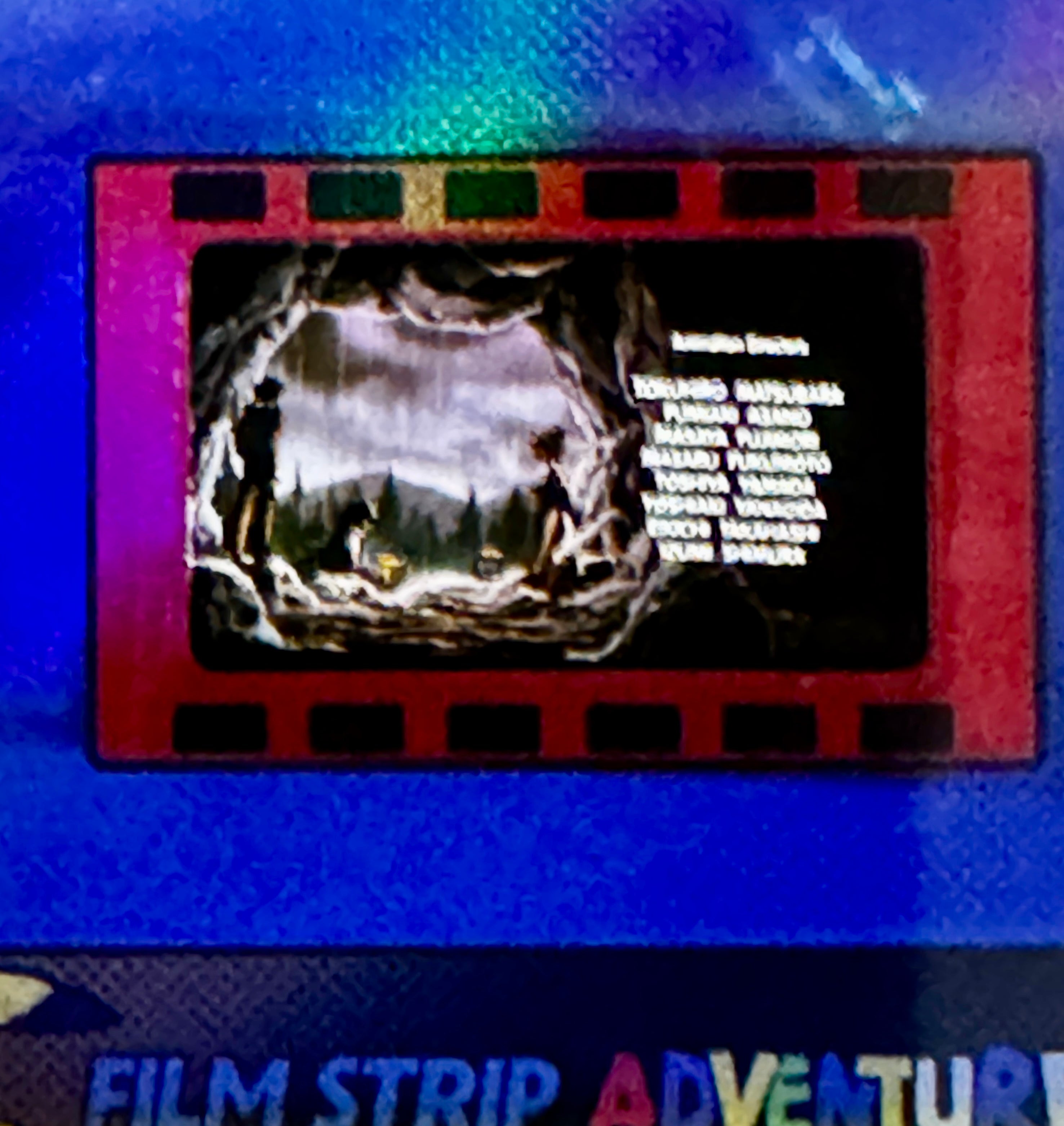 Authentic Pokémon 35mm Film Cell in FSA Custom Card Holder (🎬 Pokémon: The First Movie — Mewtwo Strikes Back (1998/1999)
