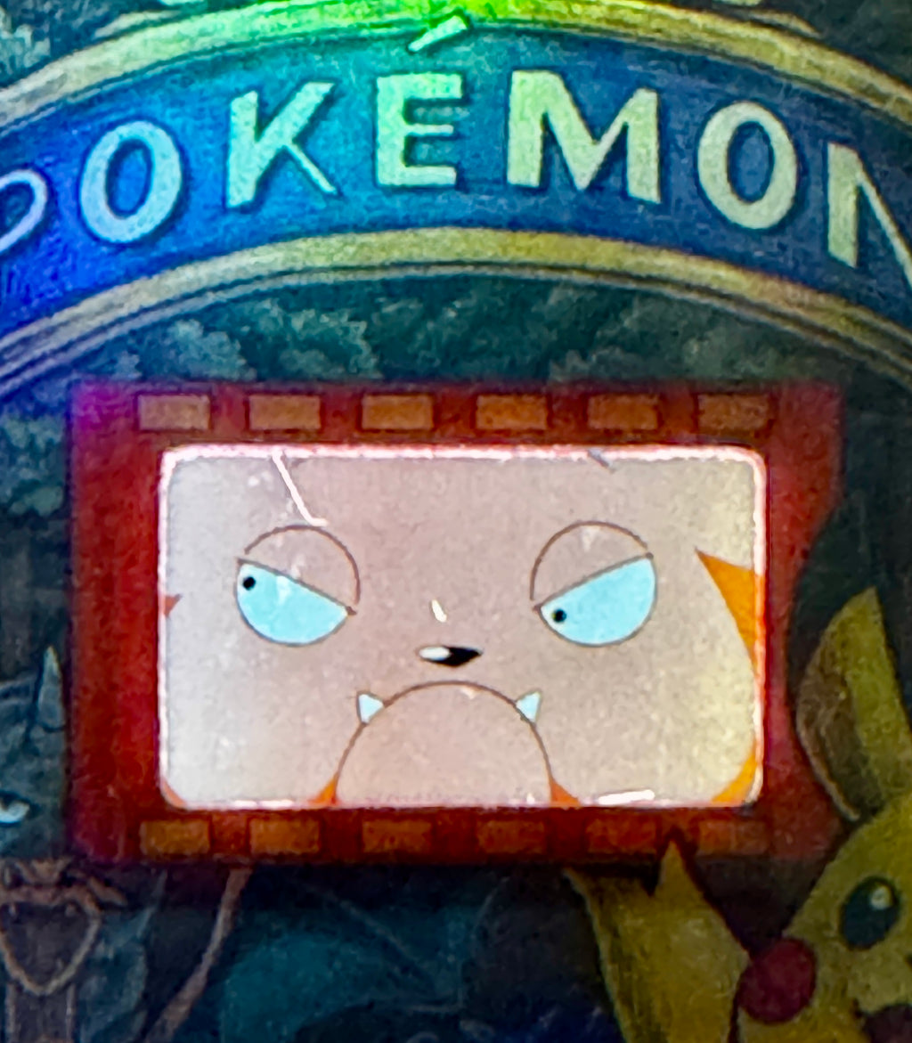 Authentic Pokémon 35mm Film Cell in FSA Custom Card Holder (🎥 Snubbull in Pikachu’s Vacation (1998))