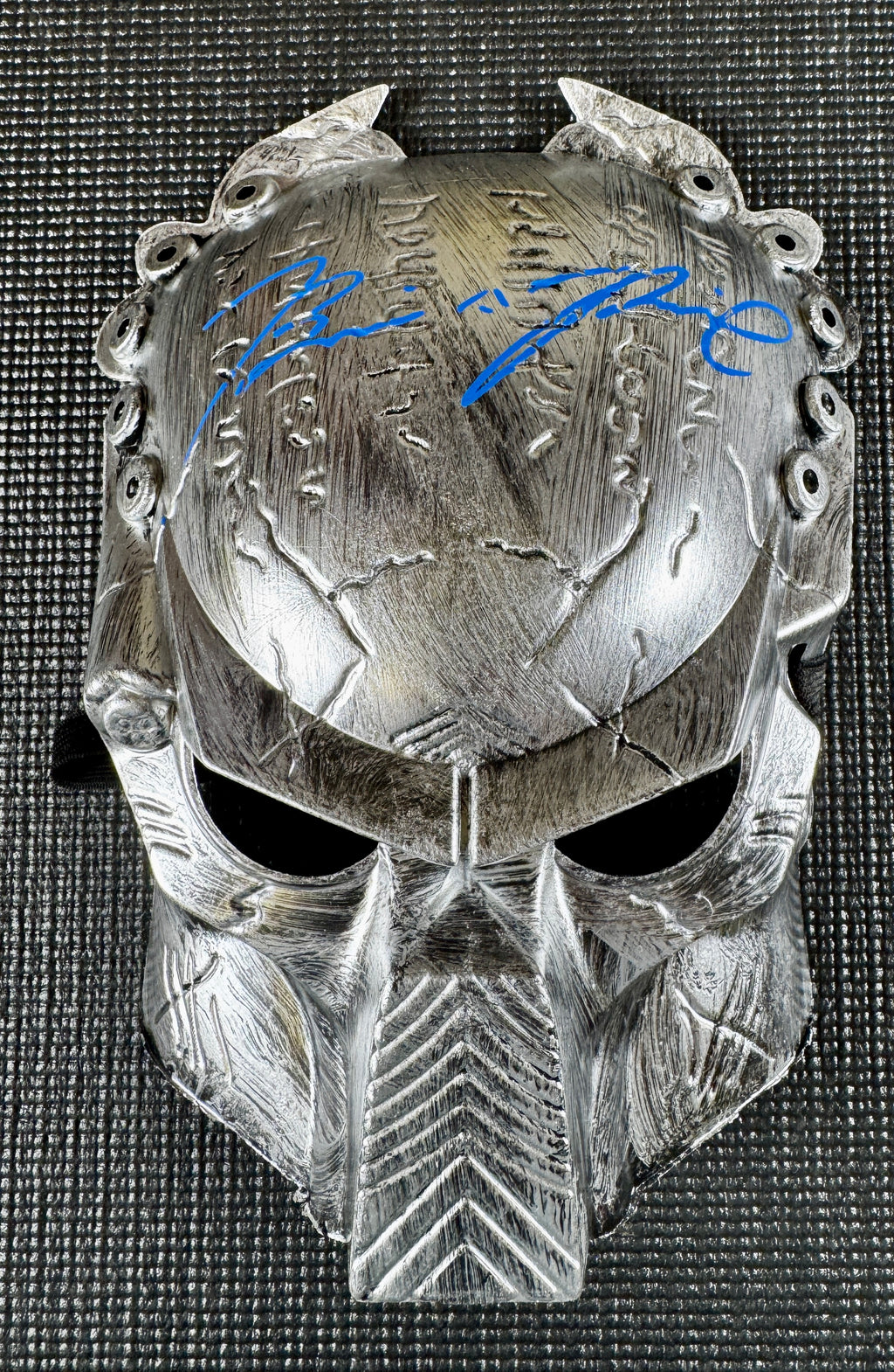 Brian Prince Autographed Predator Mask, Prime Time SOA