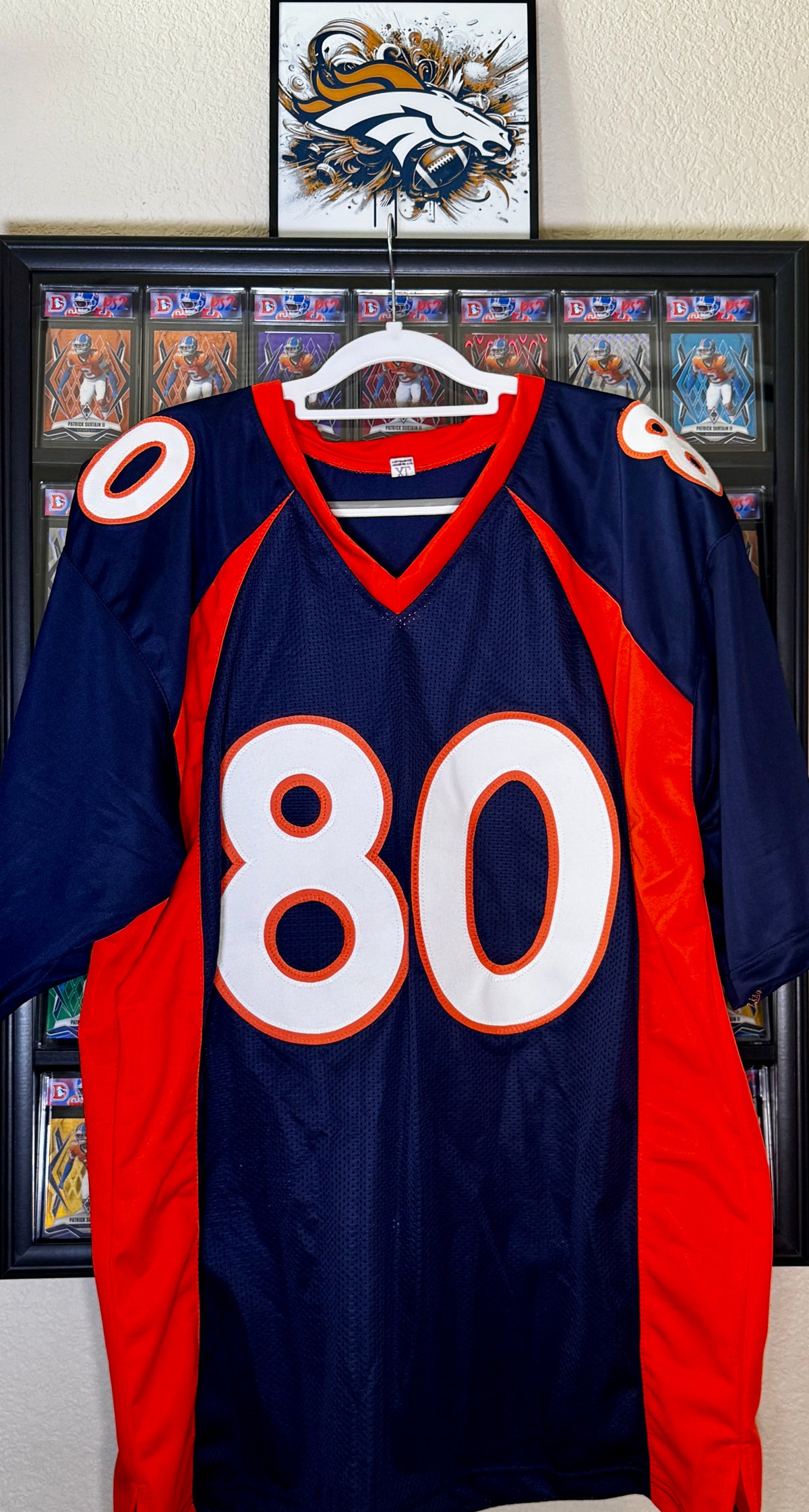 Rod Smith Autographed XL Denver Player Jersey For Framing – JSA/W