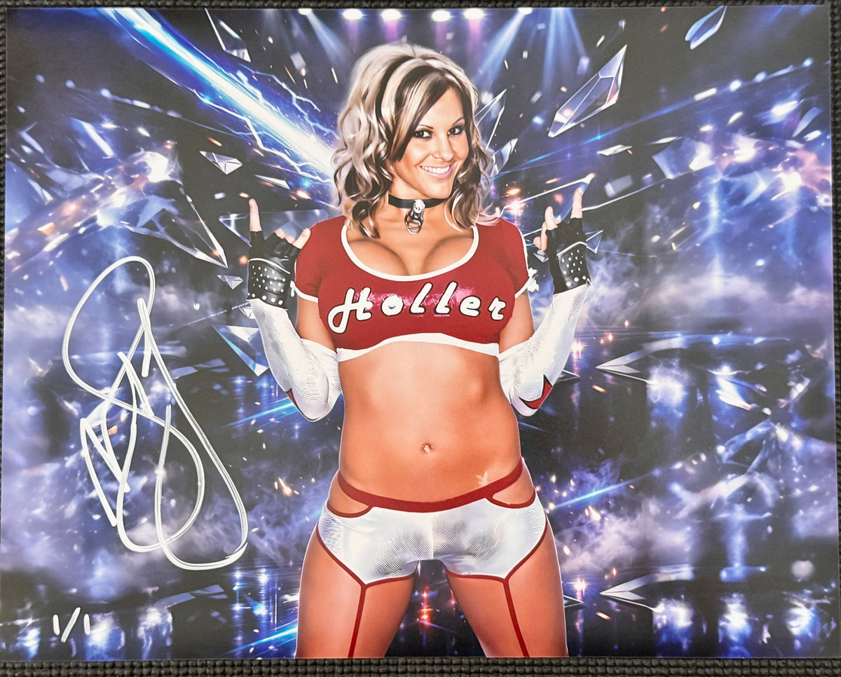 Velvet Sky Autographed 11 x 14 Photo - TNA Wrestling