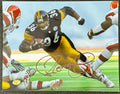 Jerome Bettis Autograph 8.5 x 11 Photo, Bus SOA