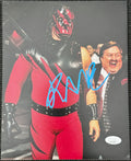 Kane WWE Autographed 8 x 10 Photo, JSA SOA