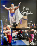 Jerry the King Lawler - Autographed  WWF Photo, Prime Time SOA