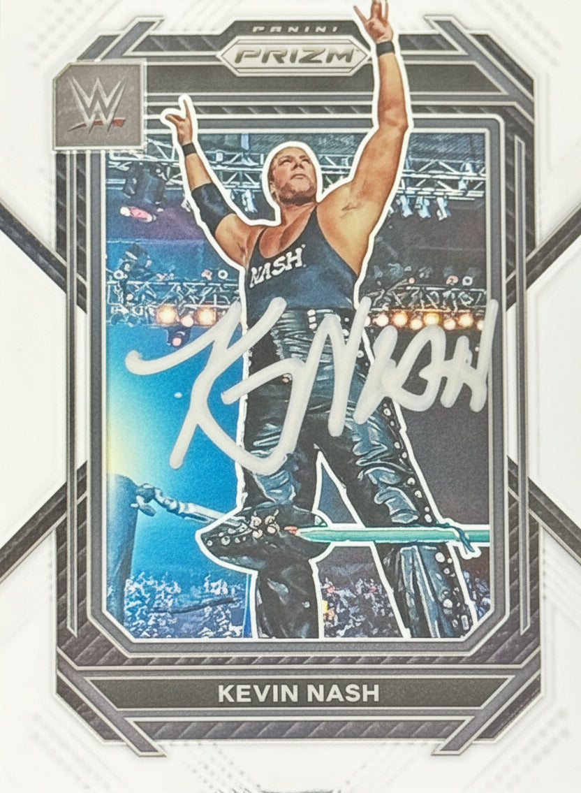 2023 Panini Prizm WWE - Kevin Nash Autographed Card, Prime Time SOA