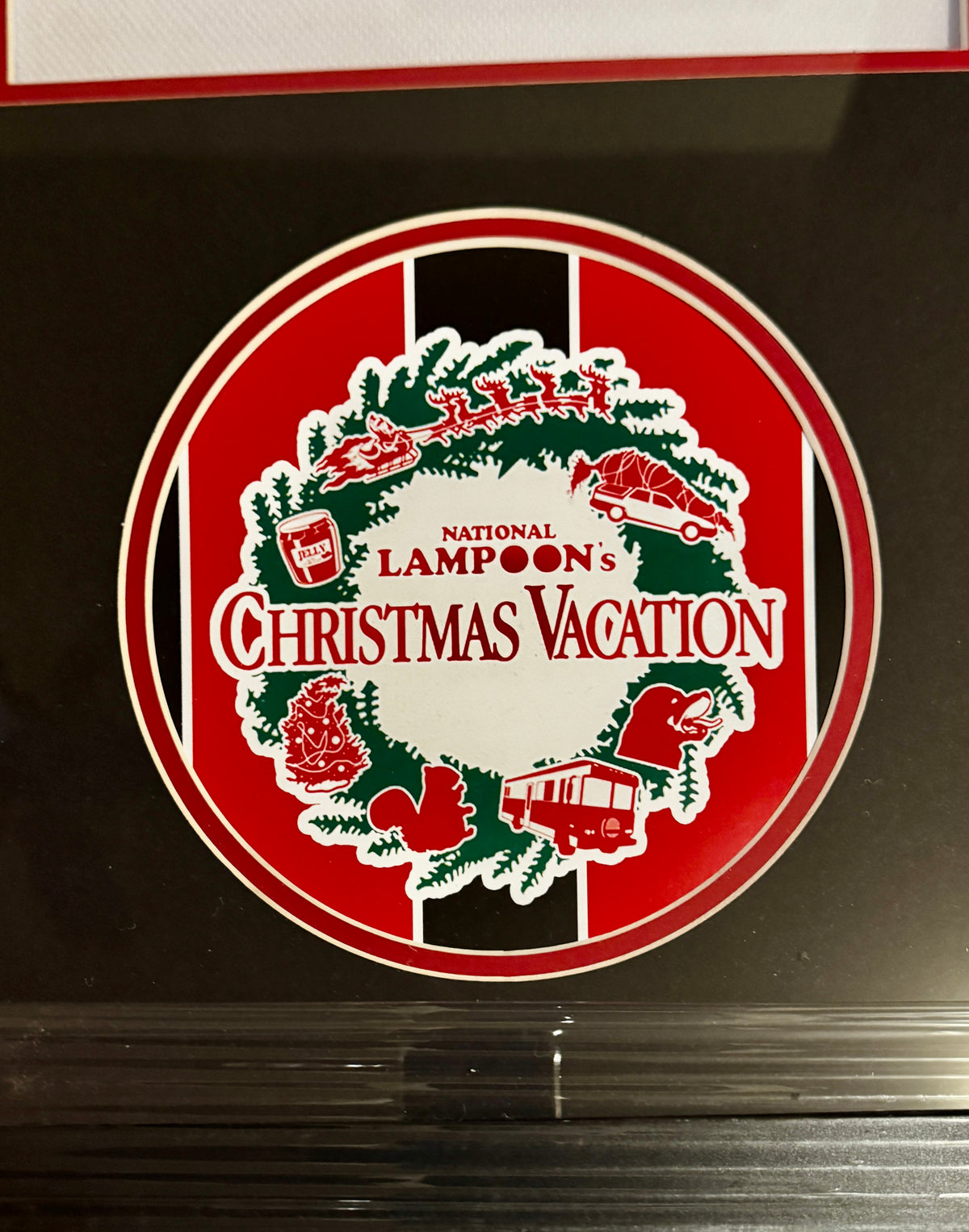 Framed Chevy Chase & Beverly D’Angelo Dual Autographed *Custom* Griswold Jersey – SWAU SOA