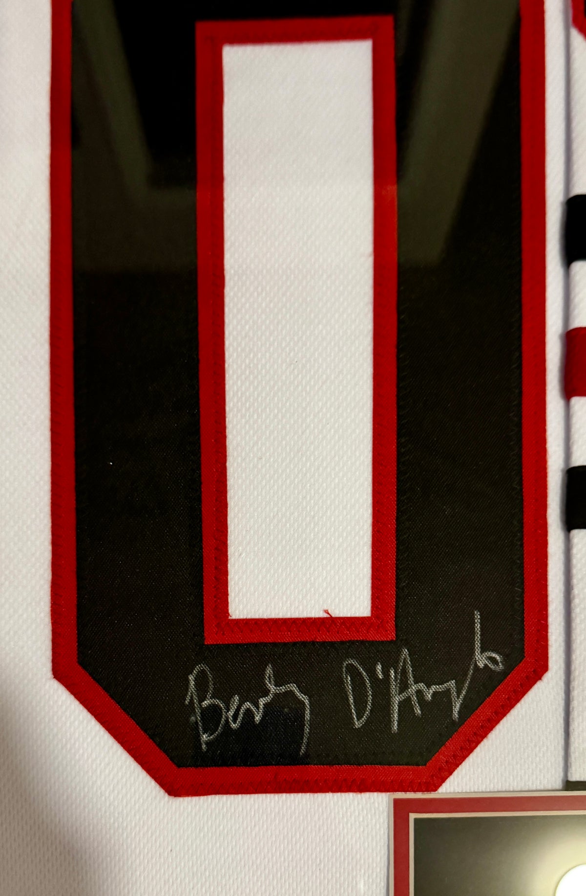Framed Chevy Chase & Beverly D’Angelo Dual Autographed *Custom* Griswold Jersey – SWAU SOA