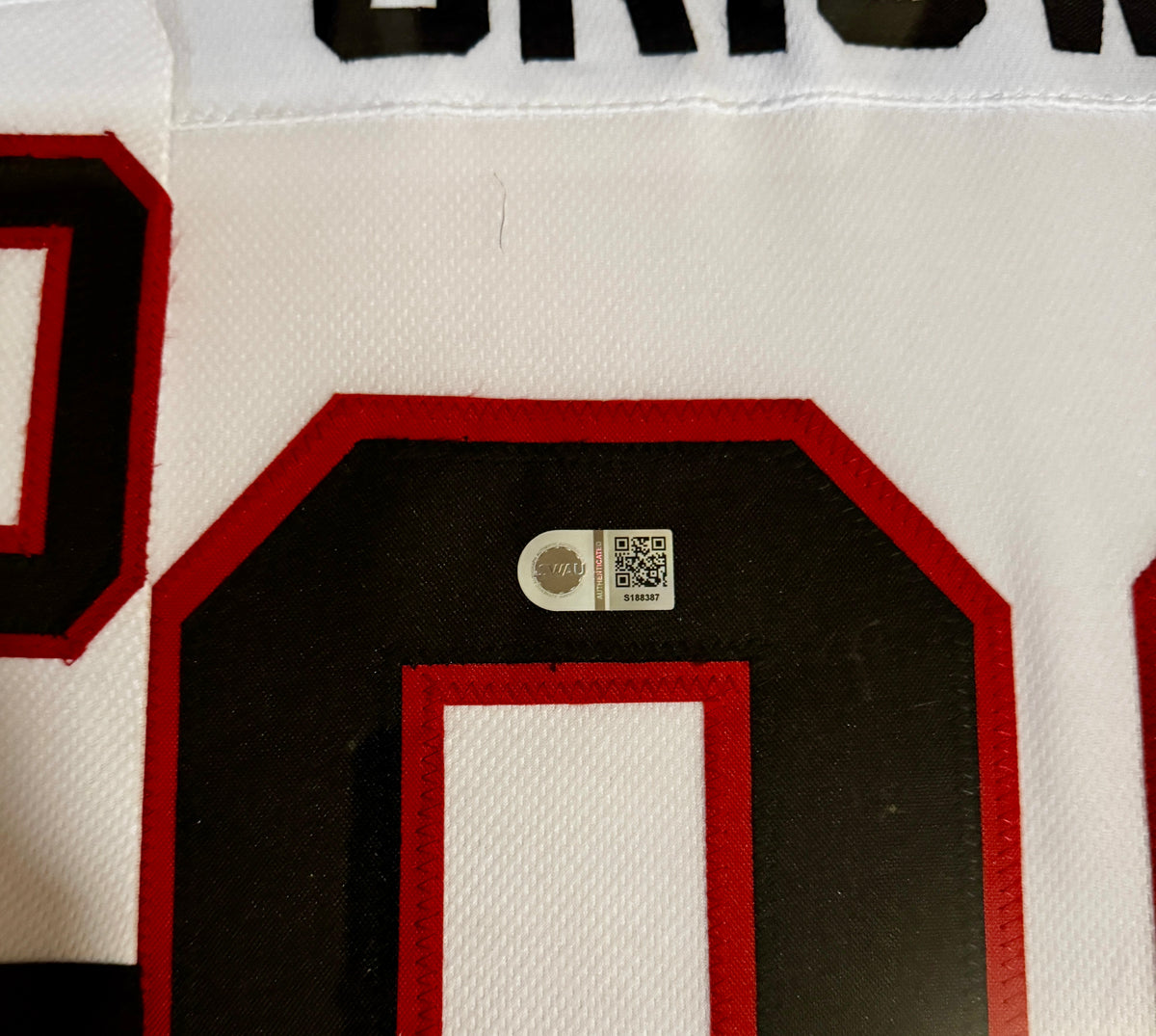 Framed Chevy Chase & Beverly D’Angelo Dual Autographed *Custom* Griswold Jersey – SWAU SOA