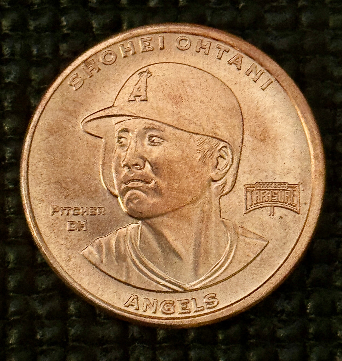 2018 Baseball Treasure Shohei Ohtani 1 oz. Copper Coin