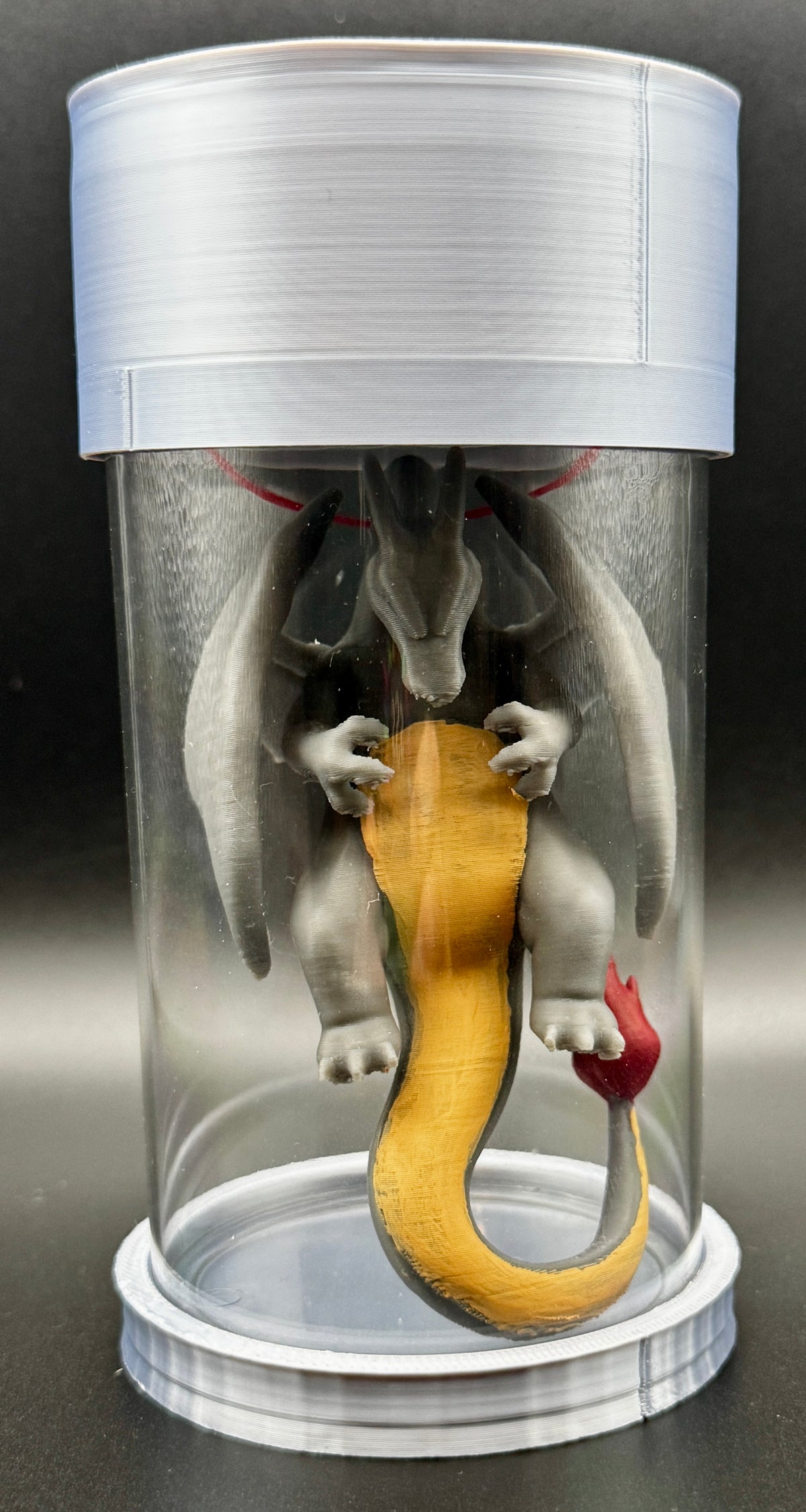Pokémon Light Up, Cryo Lab Tube, "Charizard Shiny"
