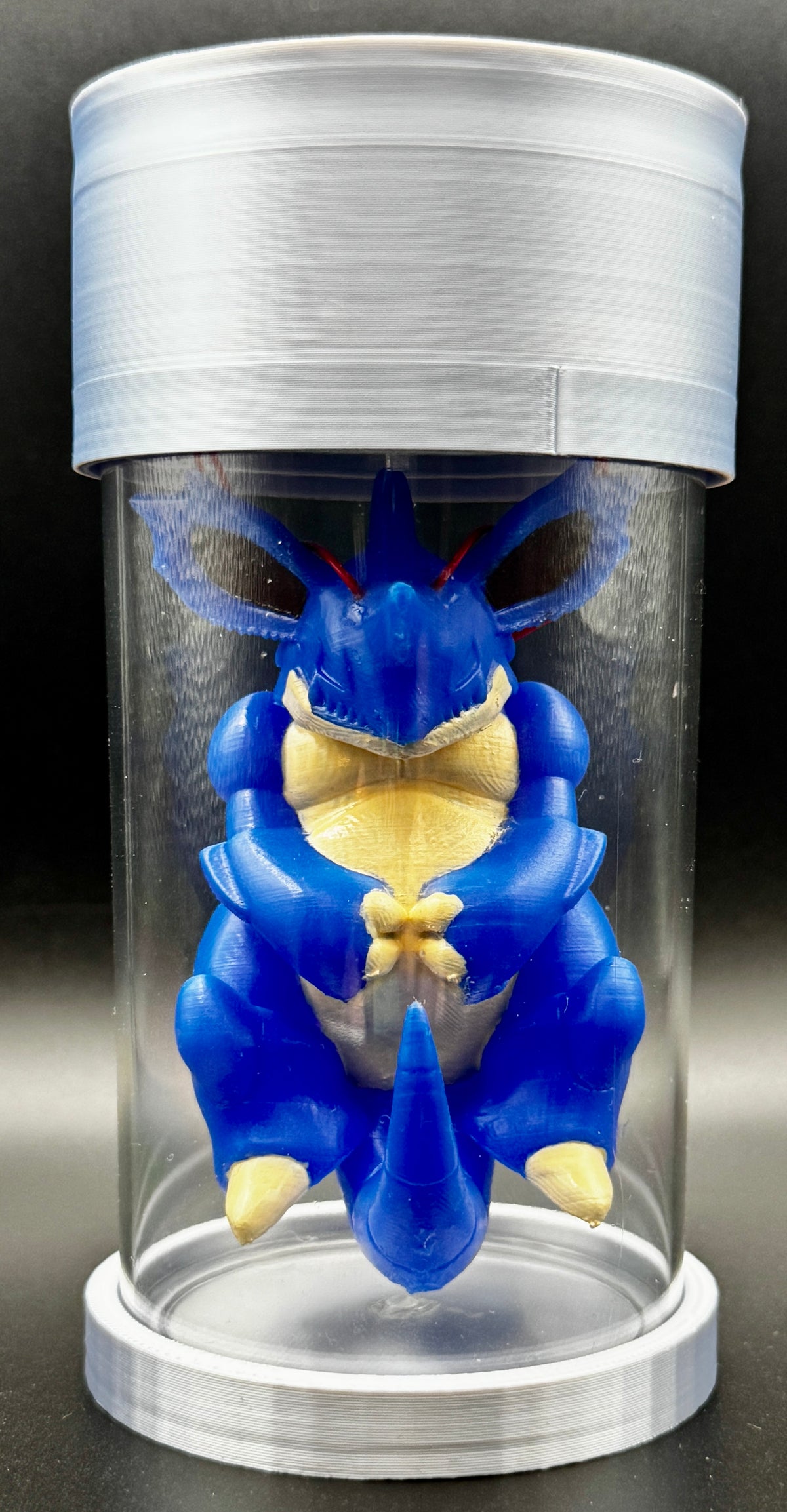 Pokémon Light Up, Cryo Lab Tube, "Shiny Nidoking"