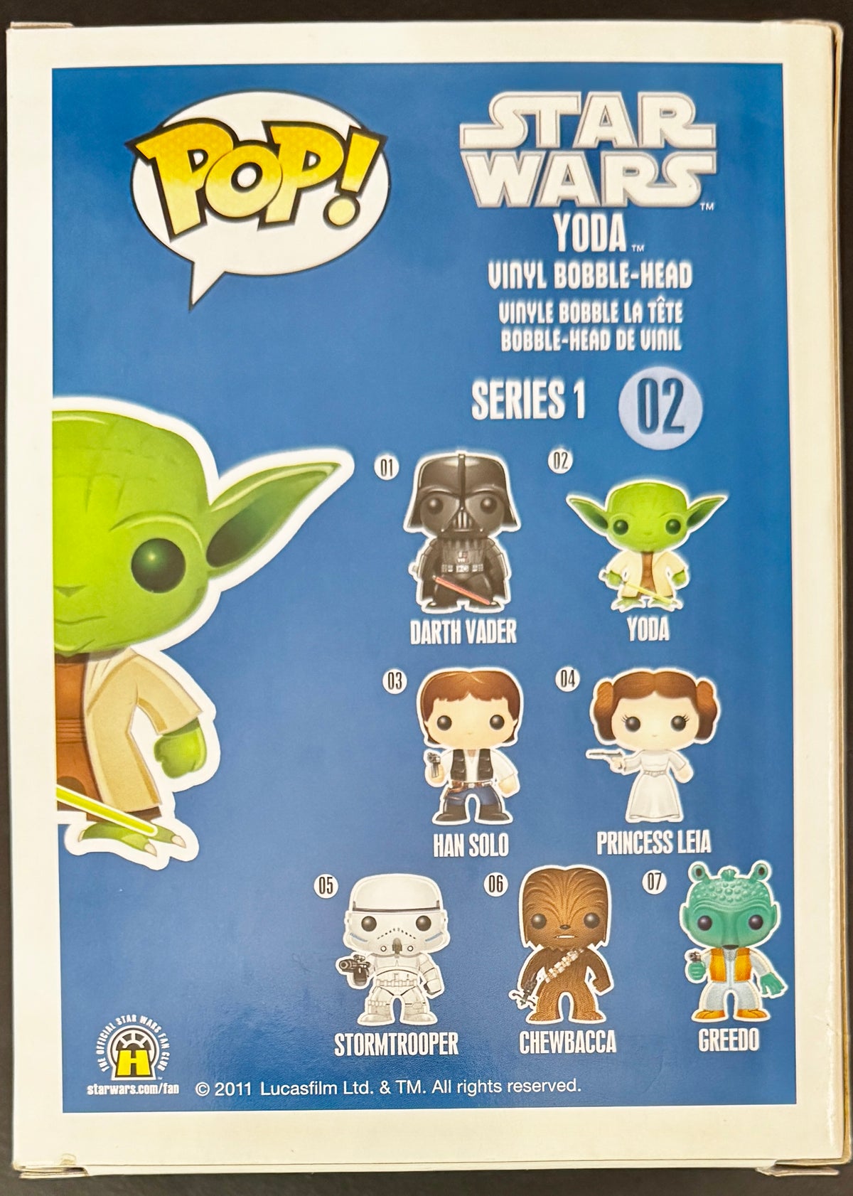 Deep Roy Autographed Yoda Funko, Prime Time SOA