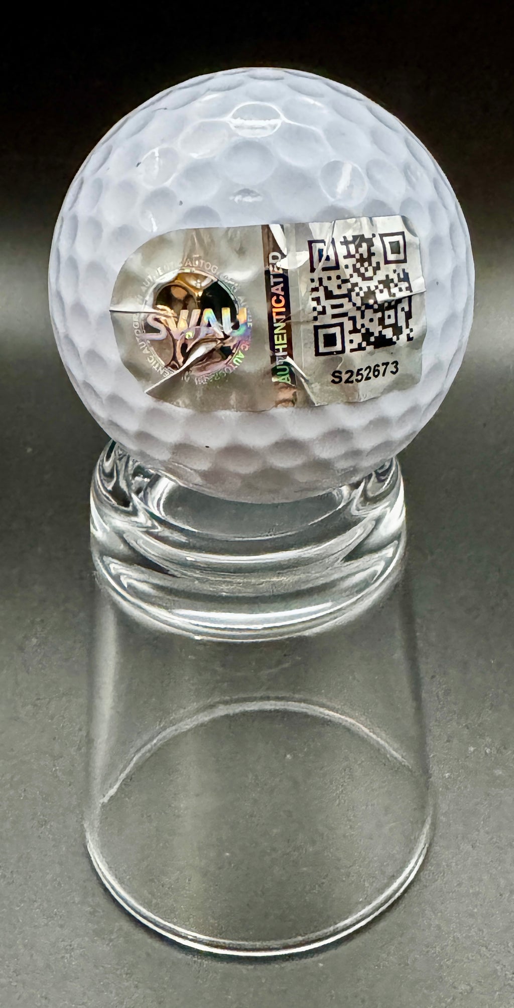 John Daly Autographed Golf Ball, SWAU SOA