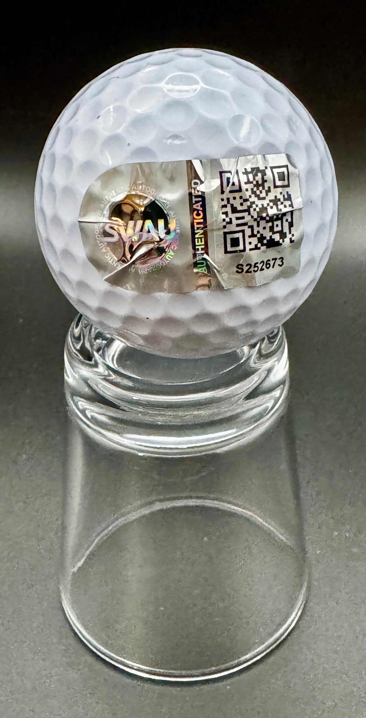 John Daly Autographed Golf Ball, SWAU SOA
