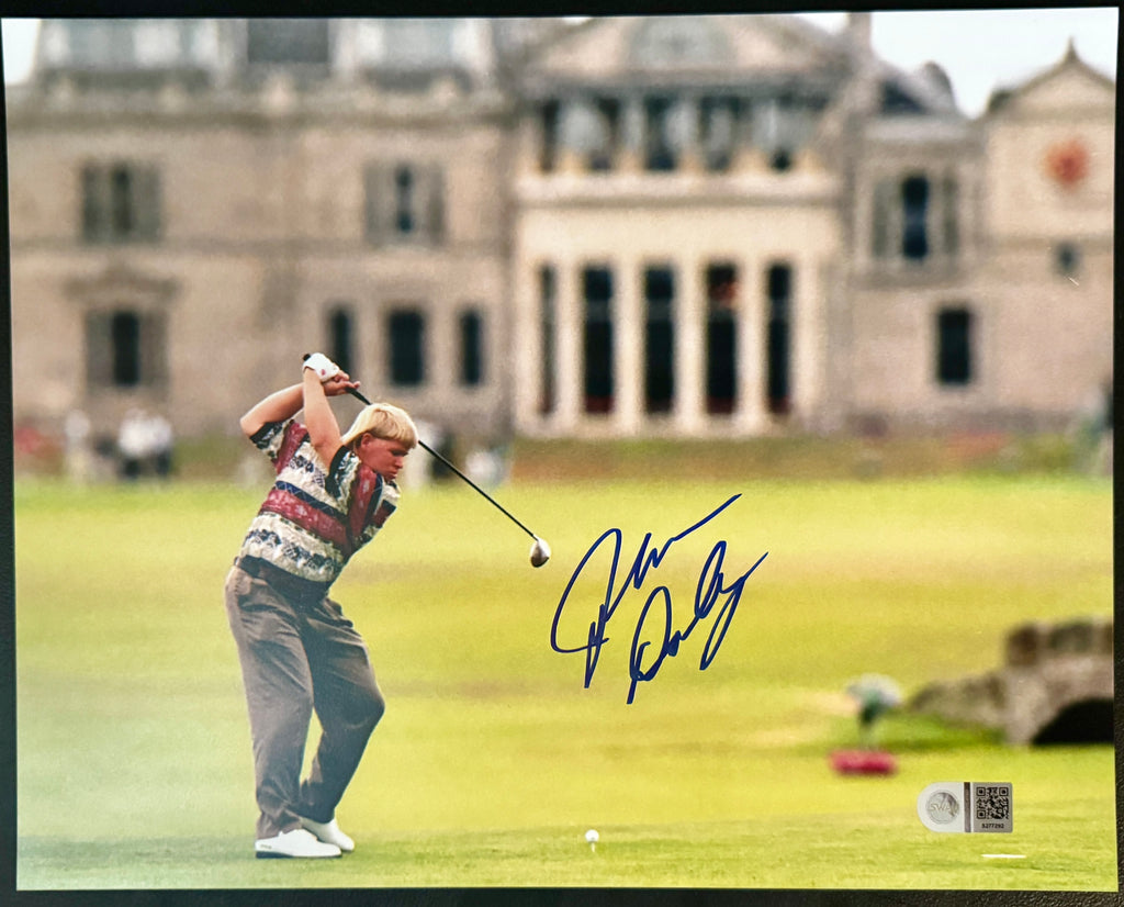 John Daly Autographed 11 x 14 St. Andrews Photo, SWAU SOA