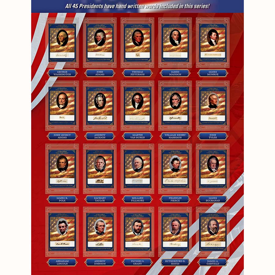 SportsCards.com - A Word from POTUS 2025 Edition - Presidents
