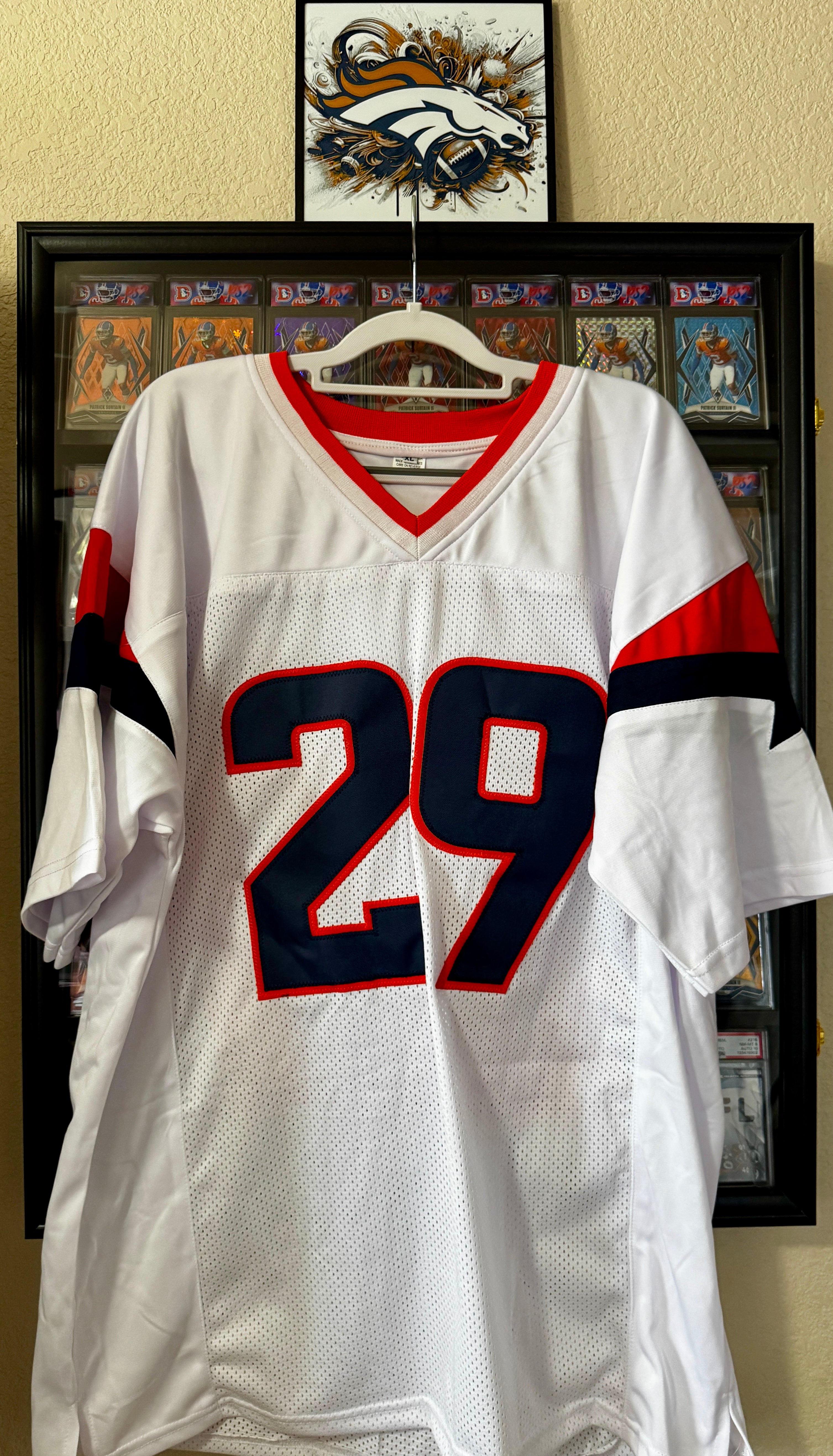 Ja'Quan McMillian Autographed XL Denver Player Jersey (White) For Framing – PrimeTime/W