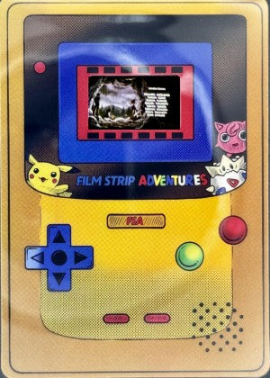 Authentic Pokémon 35mm Film Cell in FSA Custom Card Holder (🎬 Pokémon: The First Movie — Mewtwo Strikes Back (1998/1999)