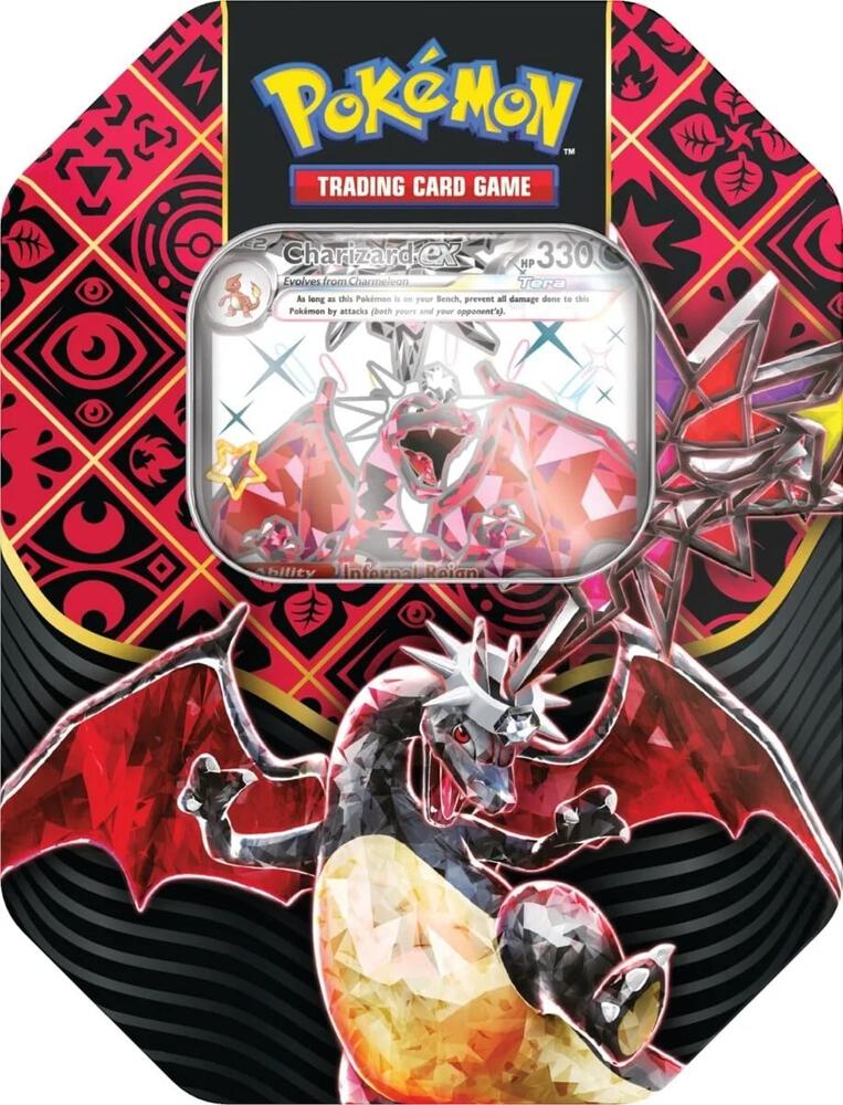 Pokémon TCG: Paldean Fates International Tin [Charizard ex]