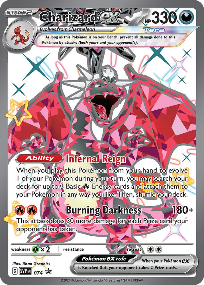 Pokémon TCG: Paldean Fates International Tin [Charizard ex]