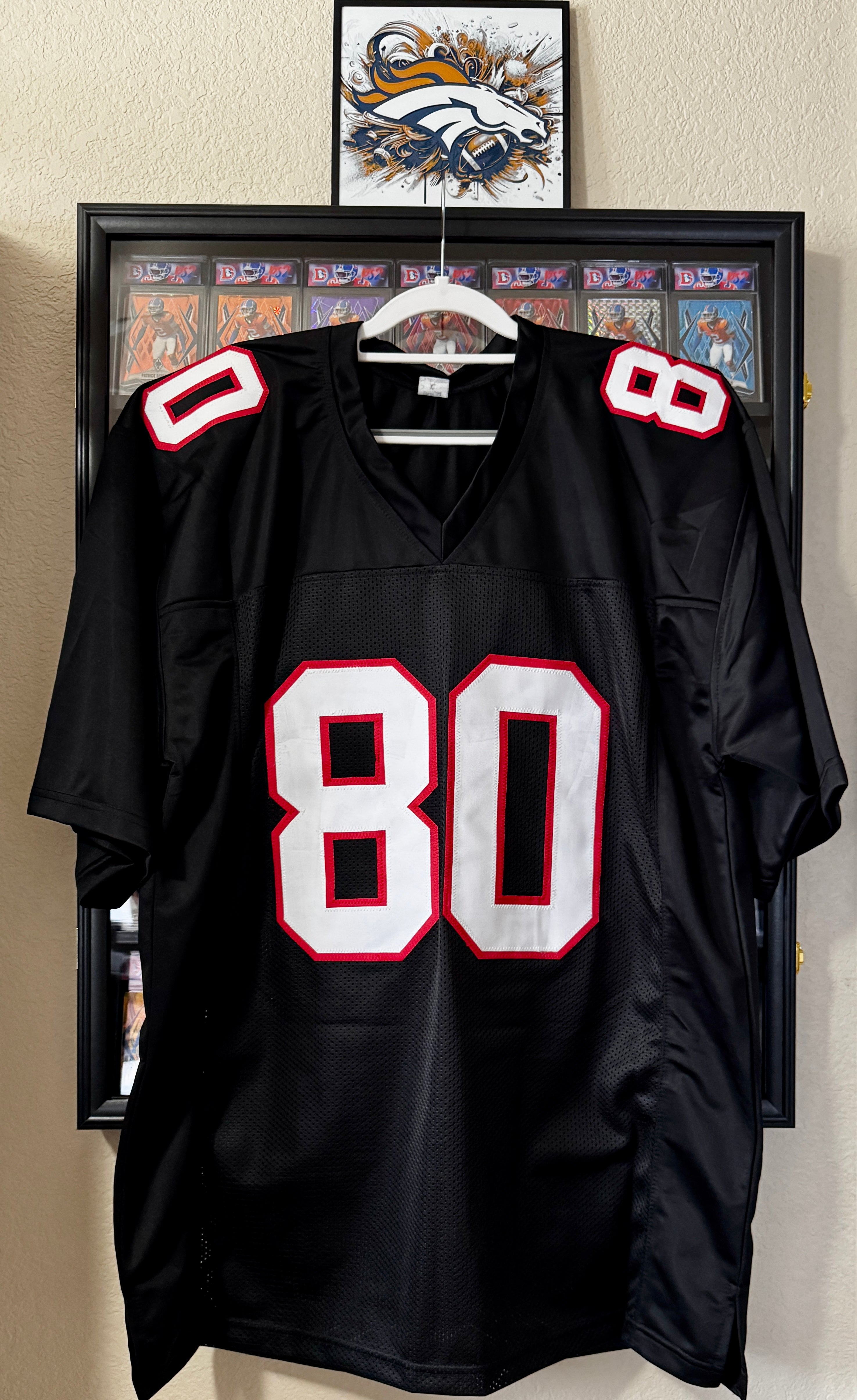 Andre Rison Autographed XL Atlanta Player Jersey For Framing – Beckett/W