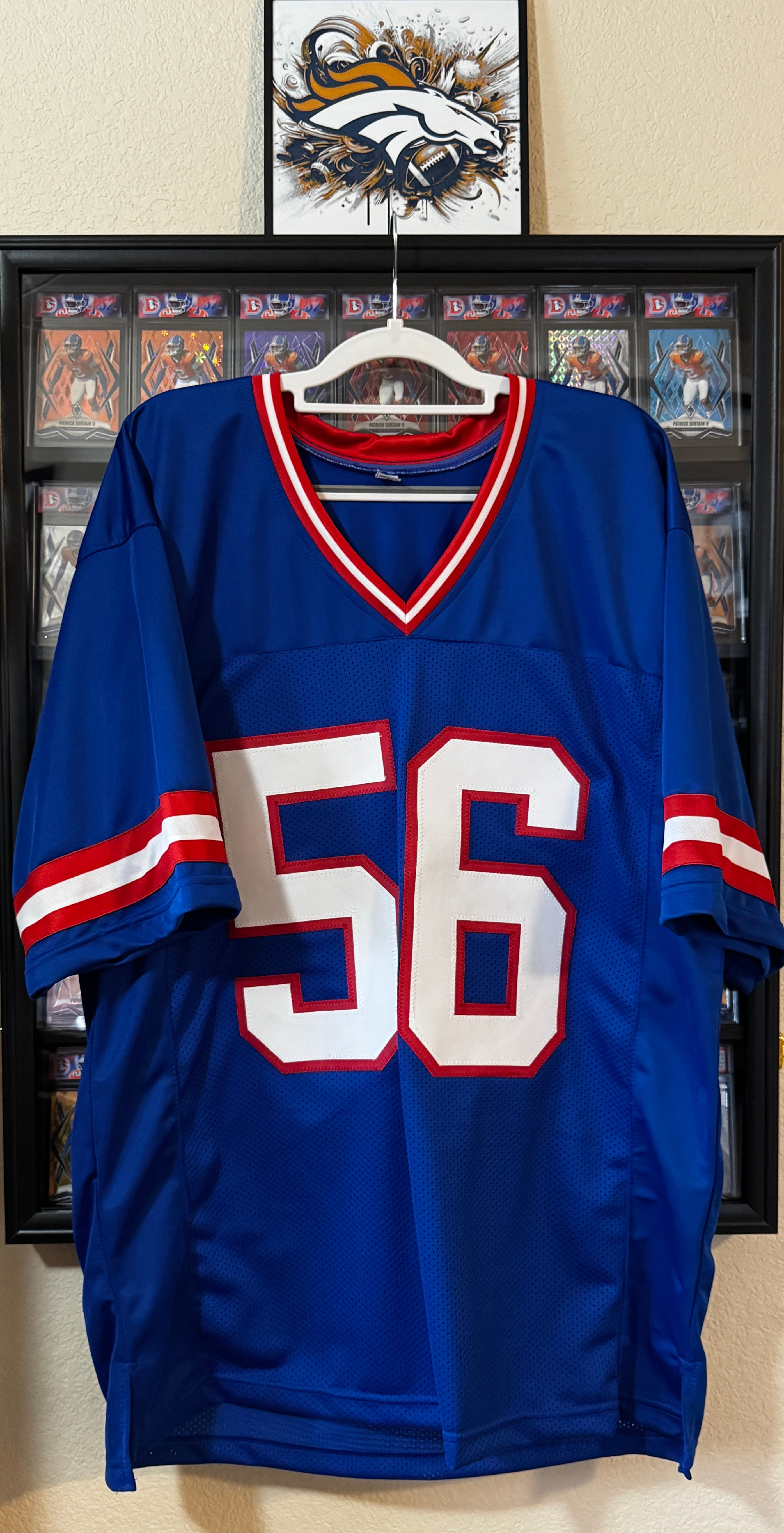 Lawrence Taylor Autographed XL New York Player Jersey For Framing – PrimeTime/W