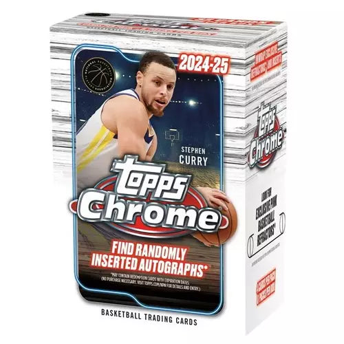 2024-25 Topps Chrome Basketball Blaster Box!