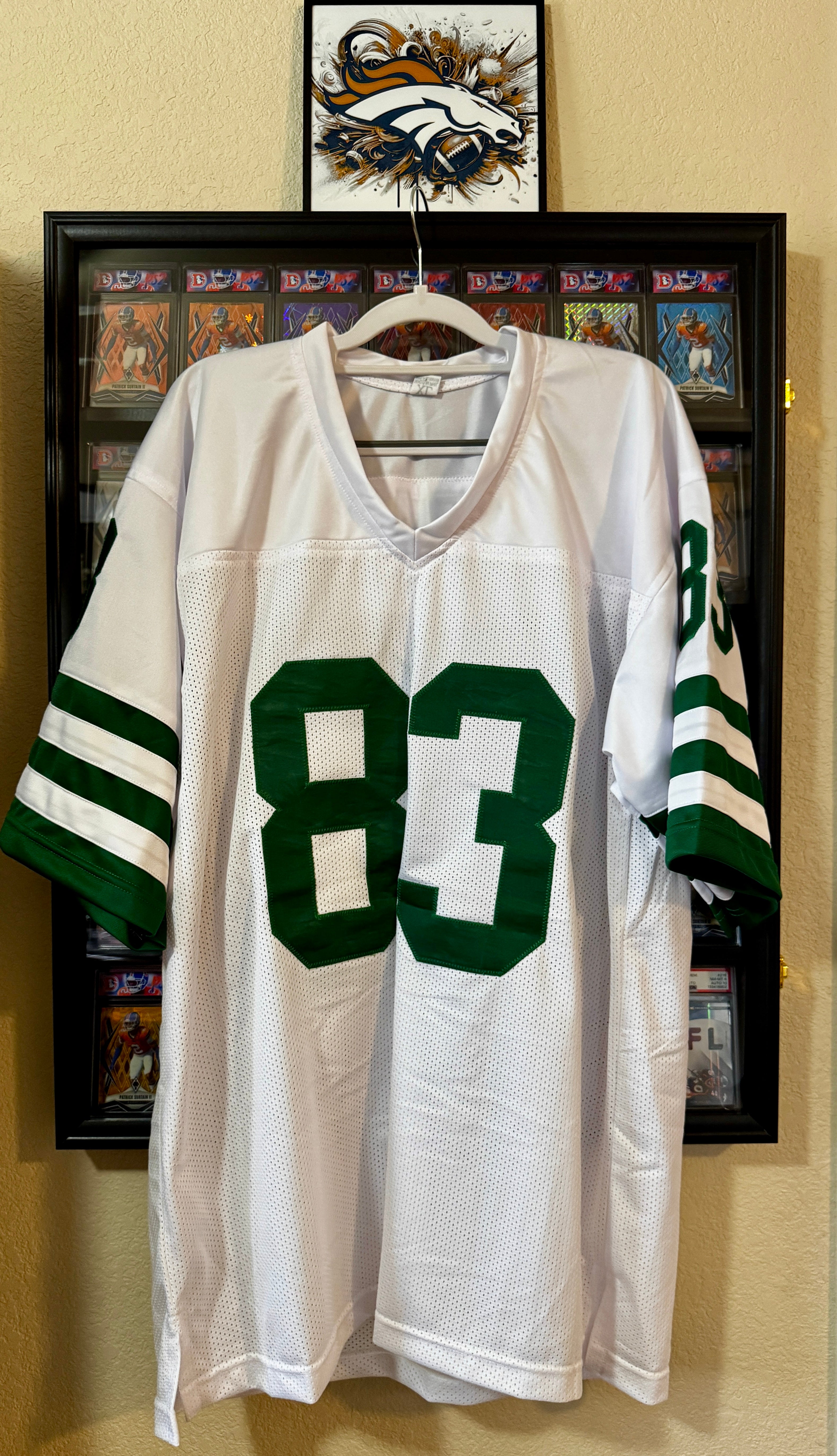 Vince Papale Autographed XL Philadelphia Player White Jersey For Framing – Wilder Sports/W