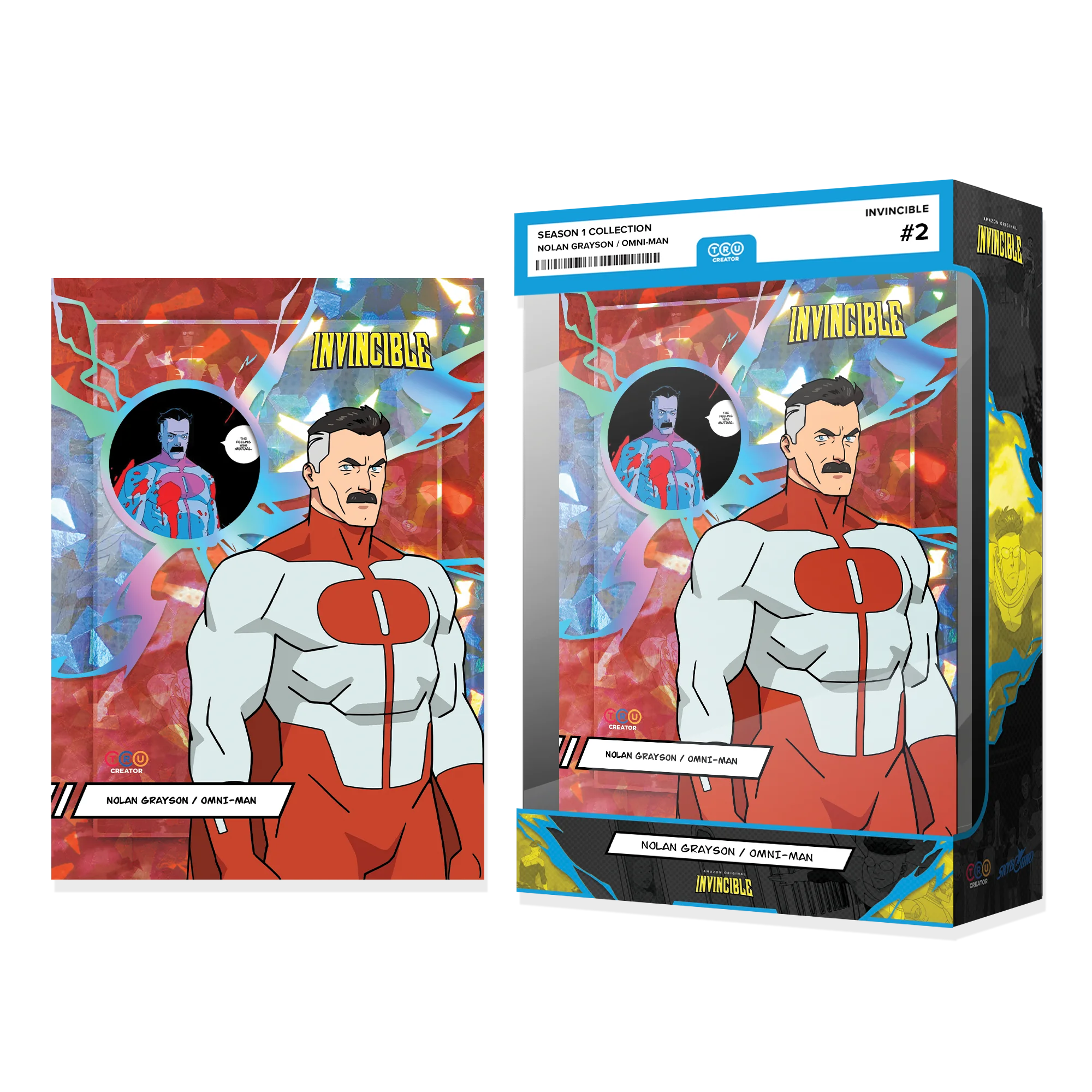 Invincible Season 1 Collection TruCreator Blind Box - 1 Jumbo Comic Relic Card