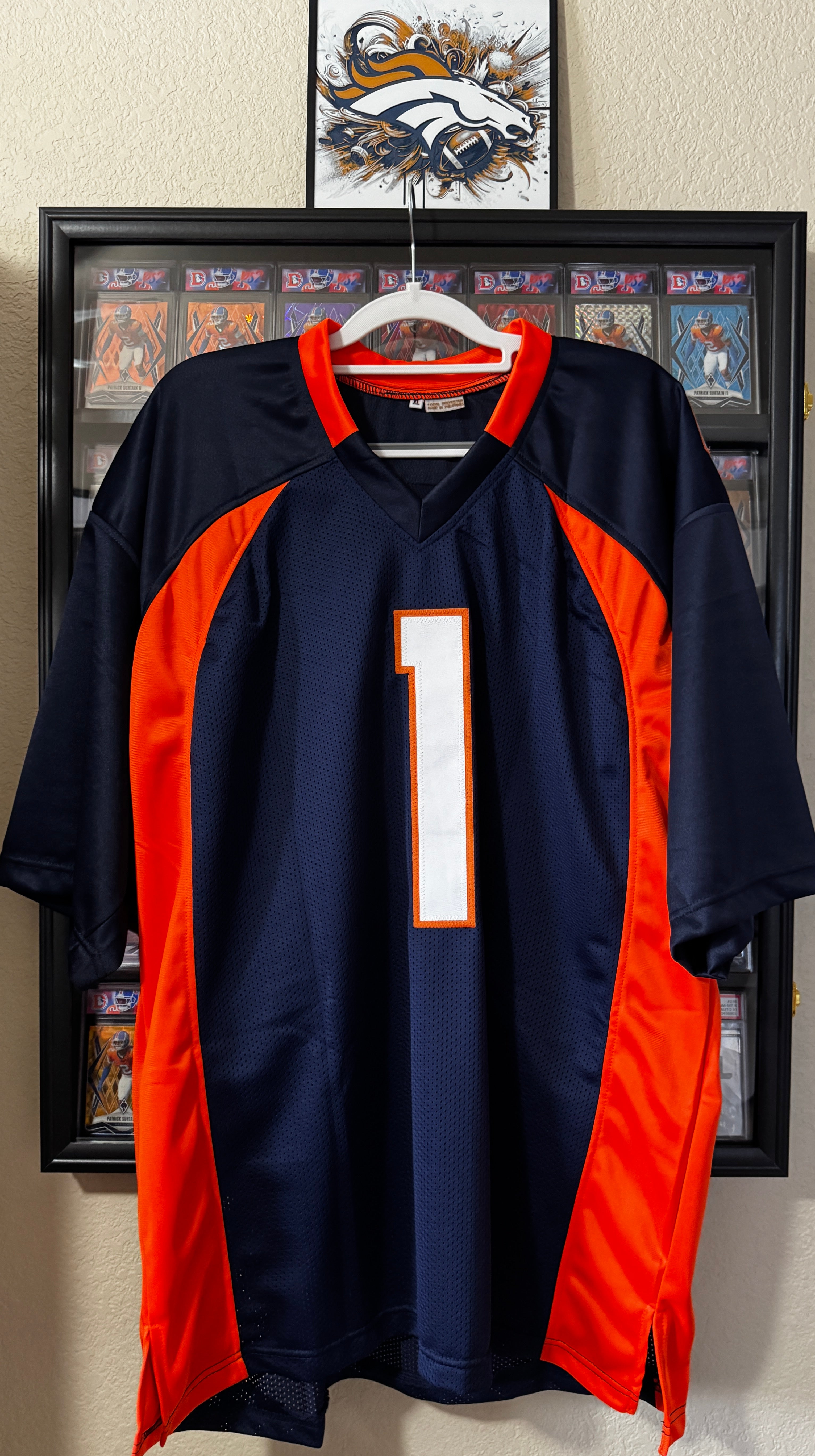 KJ Hammler Autographed XL Denver Player Jersey For Framing – JSA/W