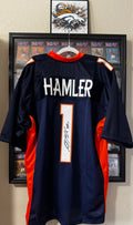 KJ Hammler Autographed XL Denver Player Jersey For Framing – JSA/W