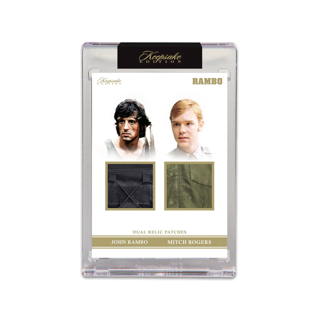 Rambo Keepsake Premiere Collection Box (Memorabilia Trading Card)