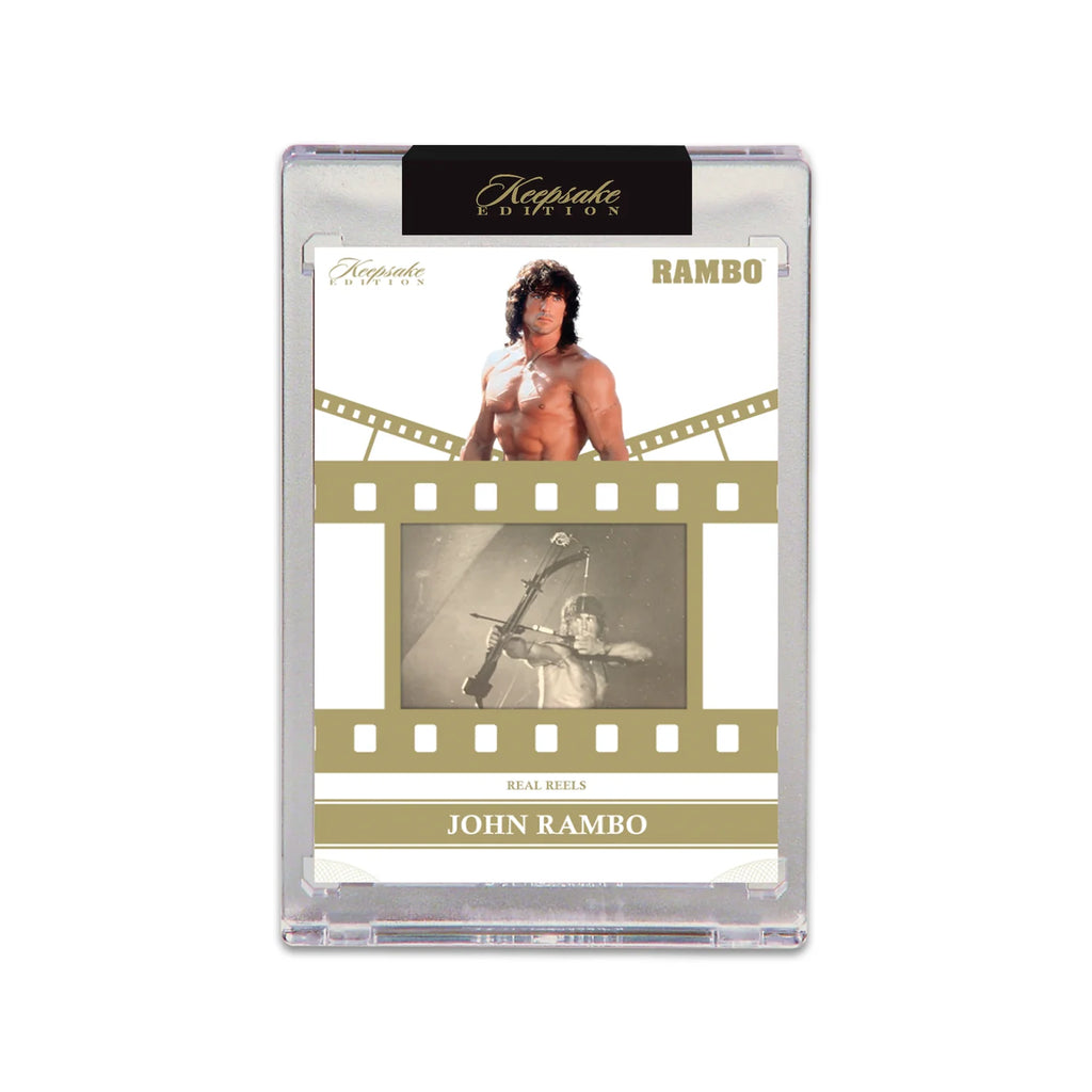 Rambo Keepsake Premiere Collection Box (Memorabilia Trading Card)