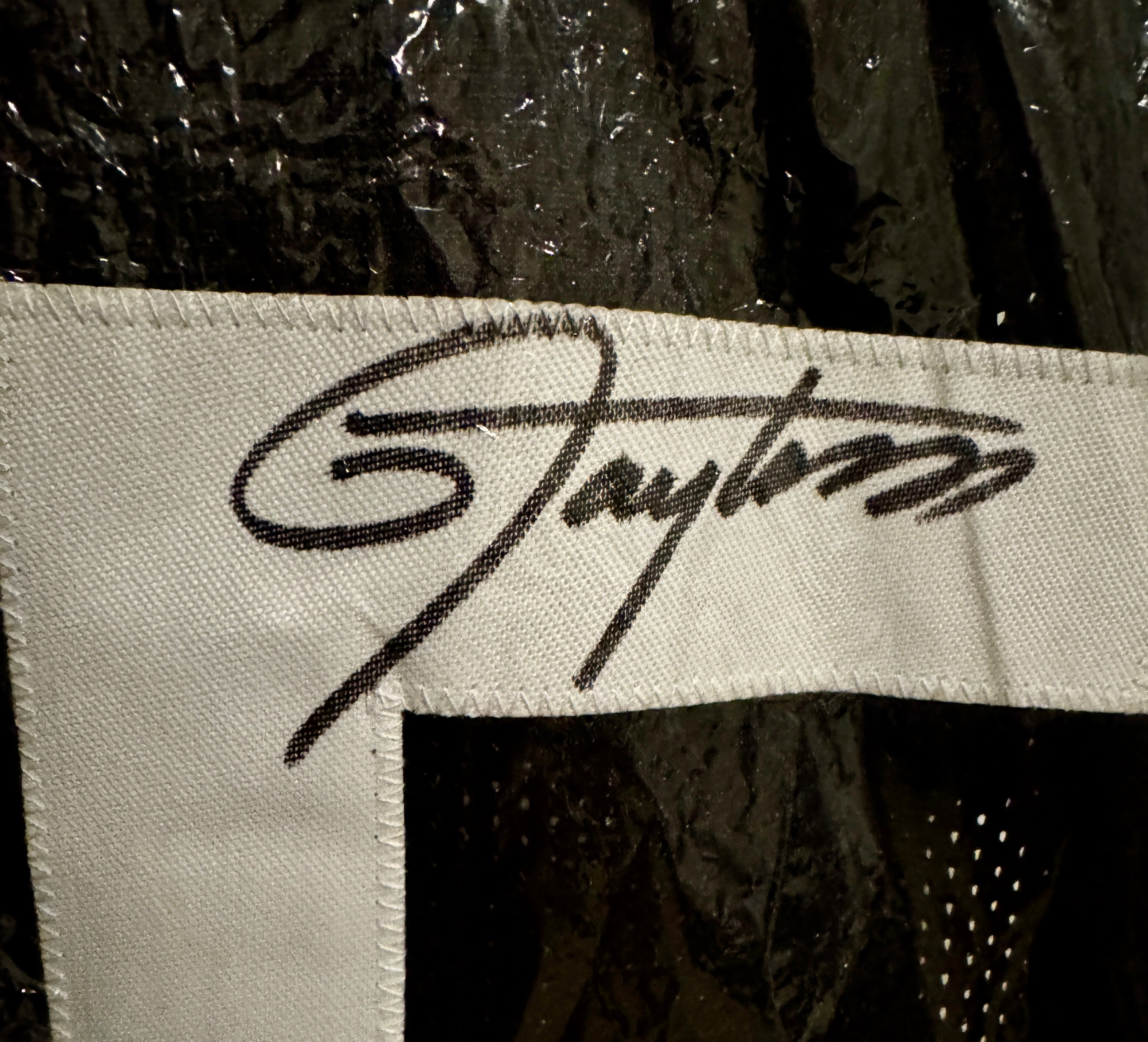 Lawrence Taylor Autographed XL Miami Sharks Player Jersey For Framing – PrimeTime/W