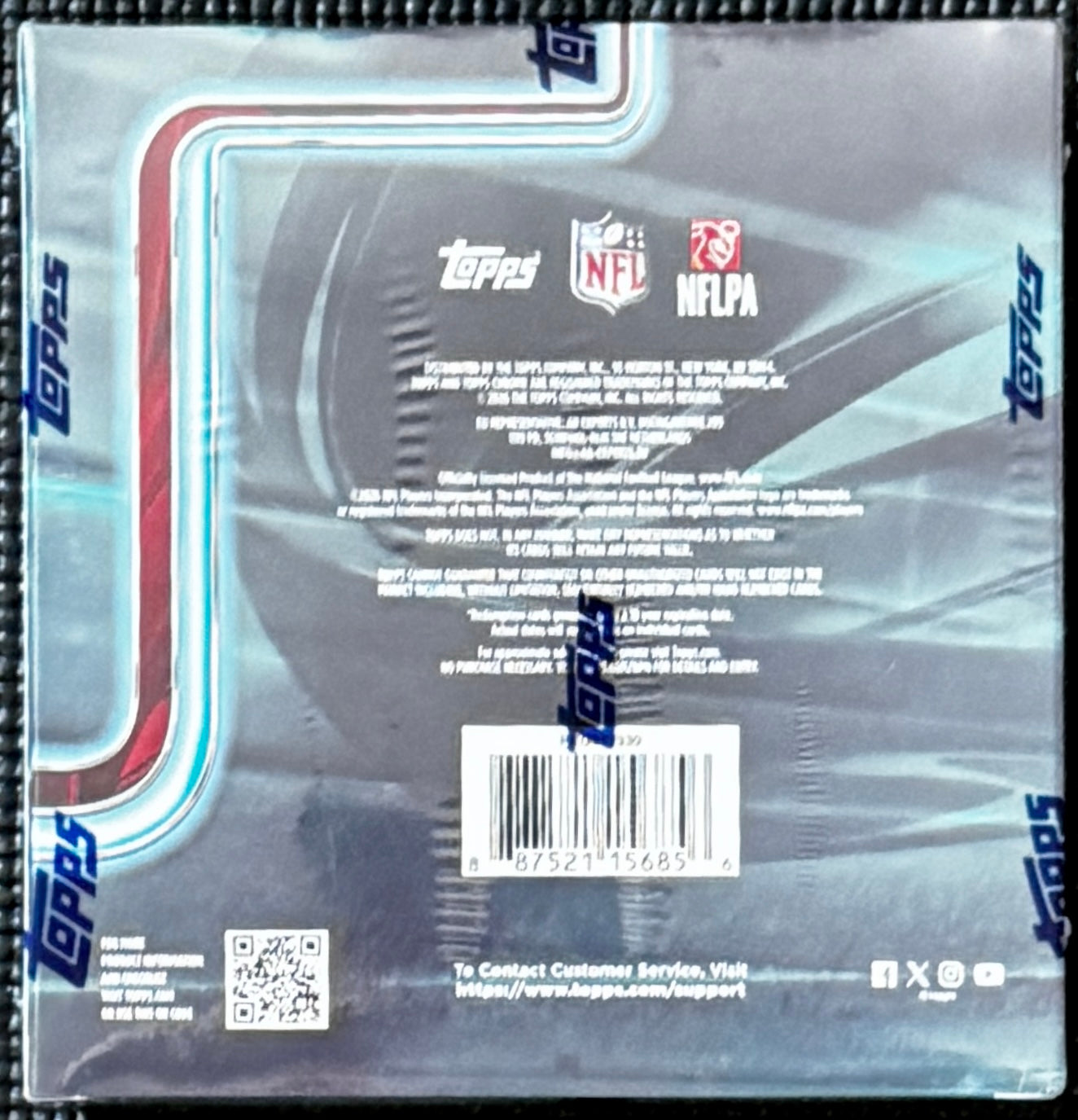 2025 Topps Chrome NFL Football Mega Box