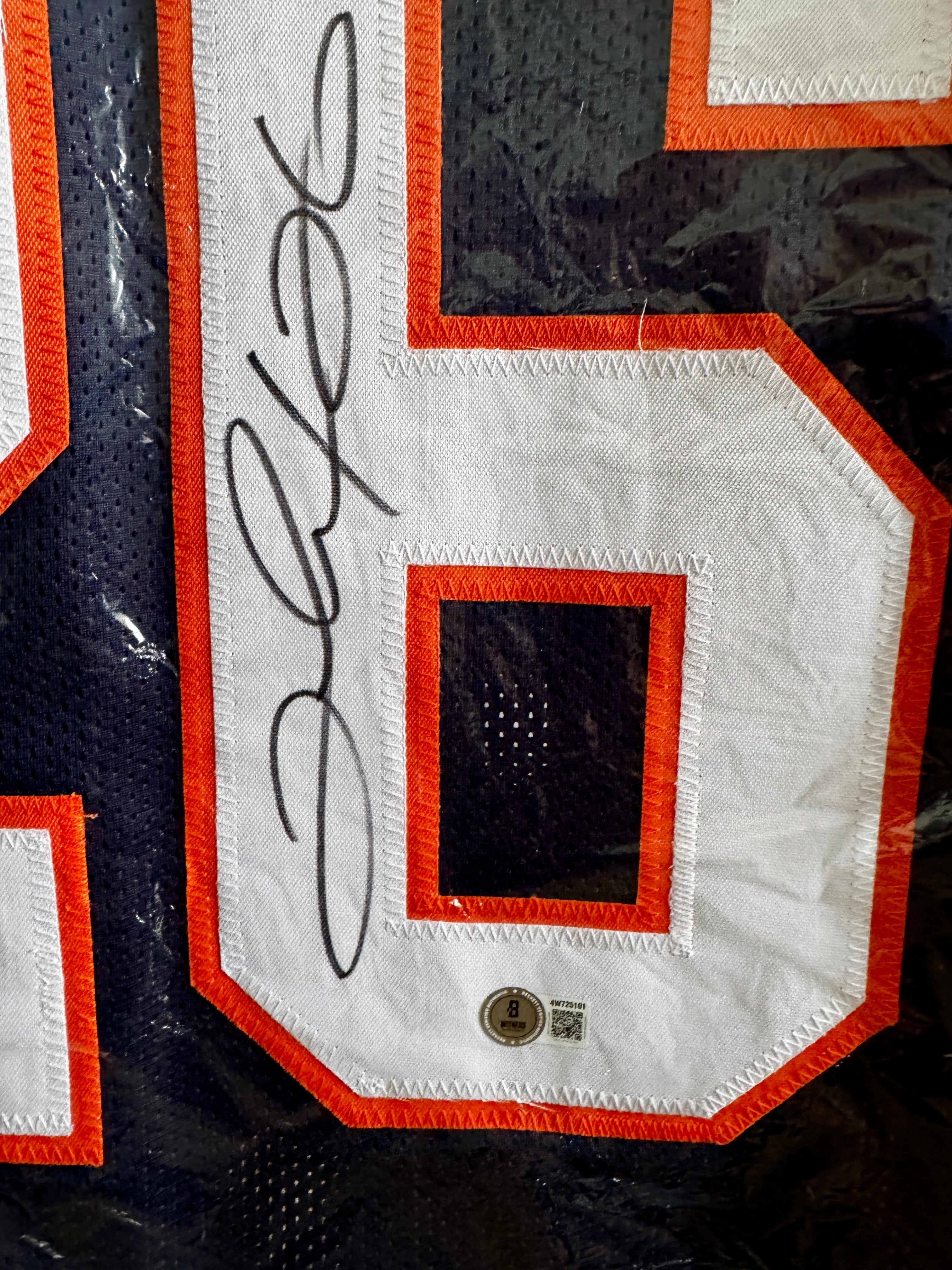 Clinton Portis Autographed XL Denver Player Jersey For Framing – Beckett/W