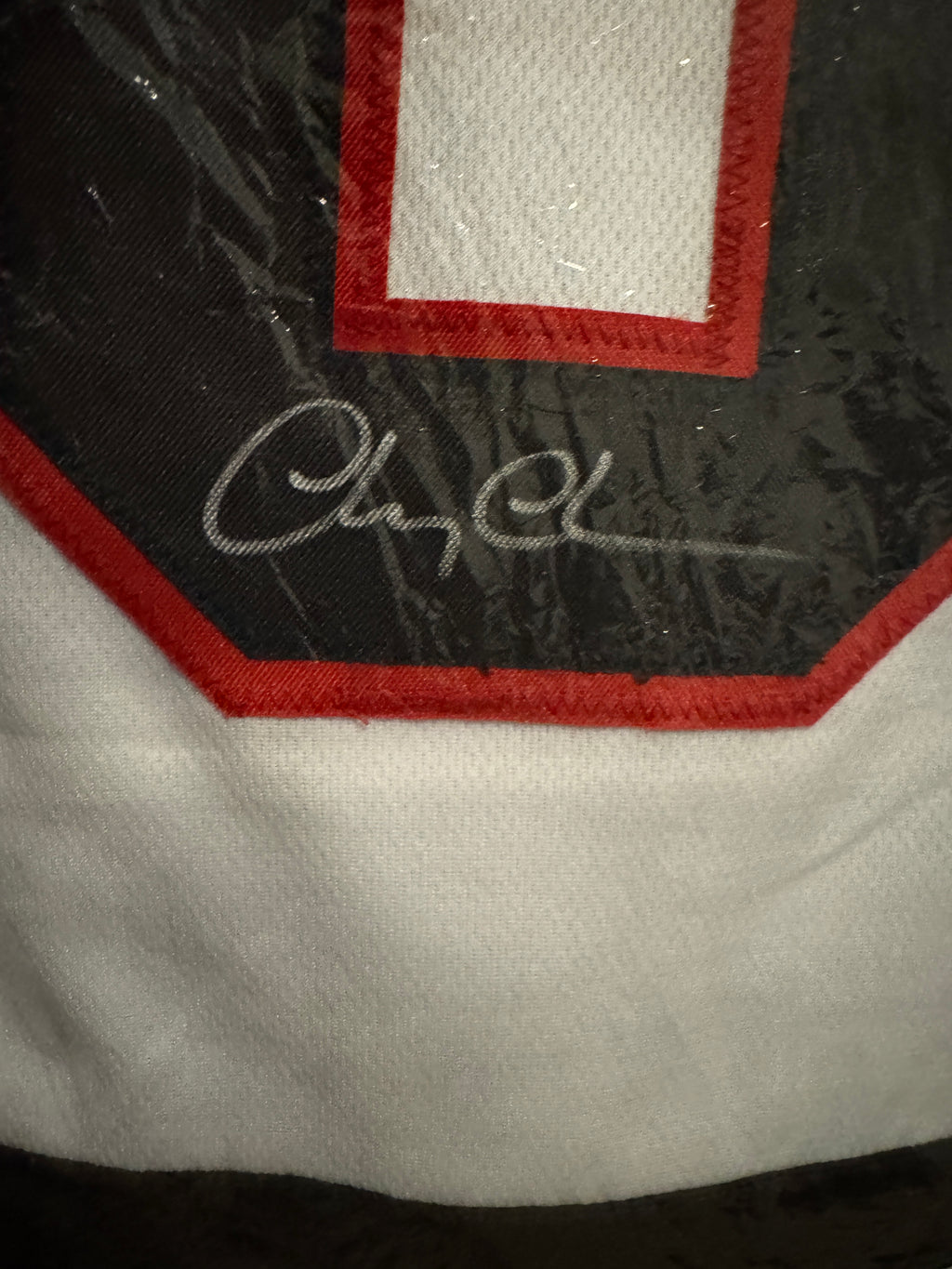 Chevy Chase Autographed XL Clark Griswold Player Jersey For Framing – Beckett/W